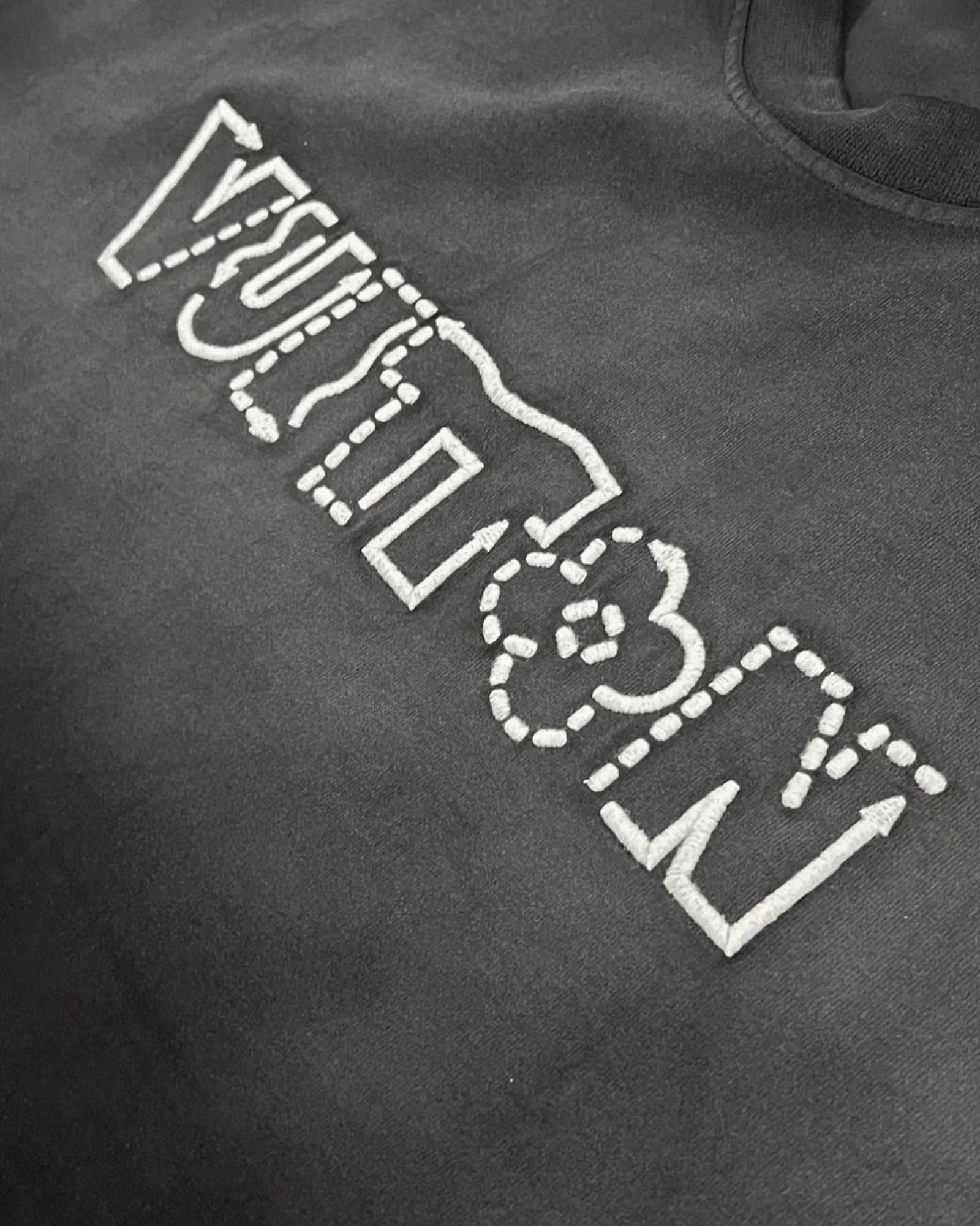 Louis Vuitton - Blueprint Logo T-Shirt - Black