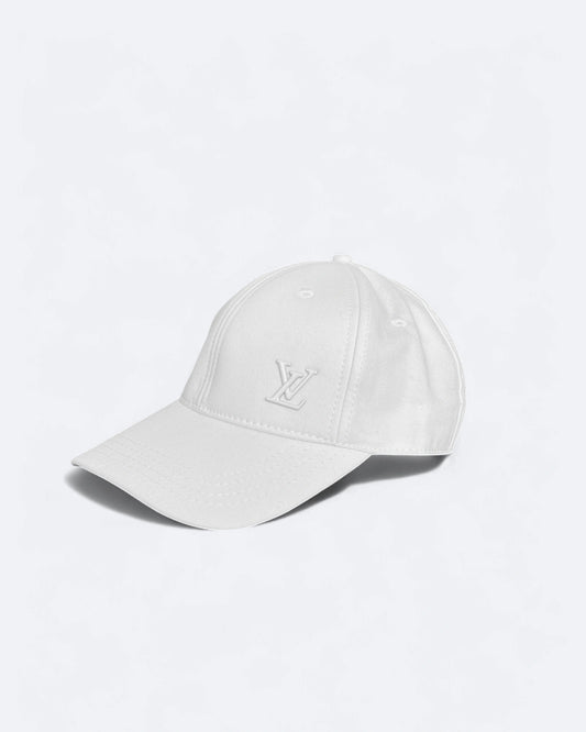 Louis Vuitton - White LV Pin Cap - White