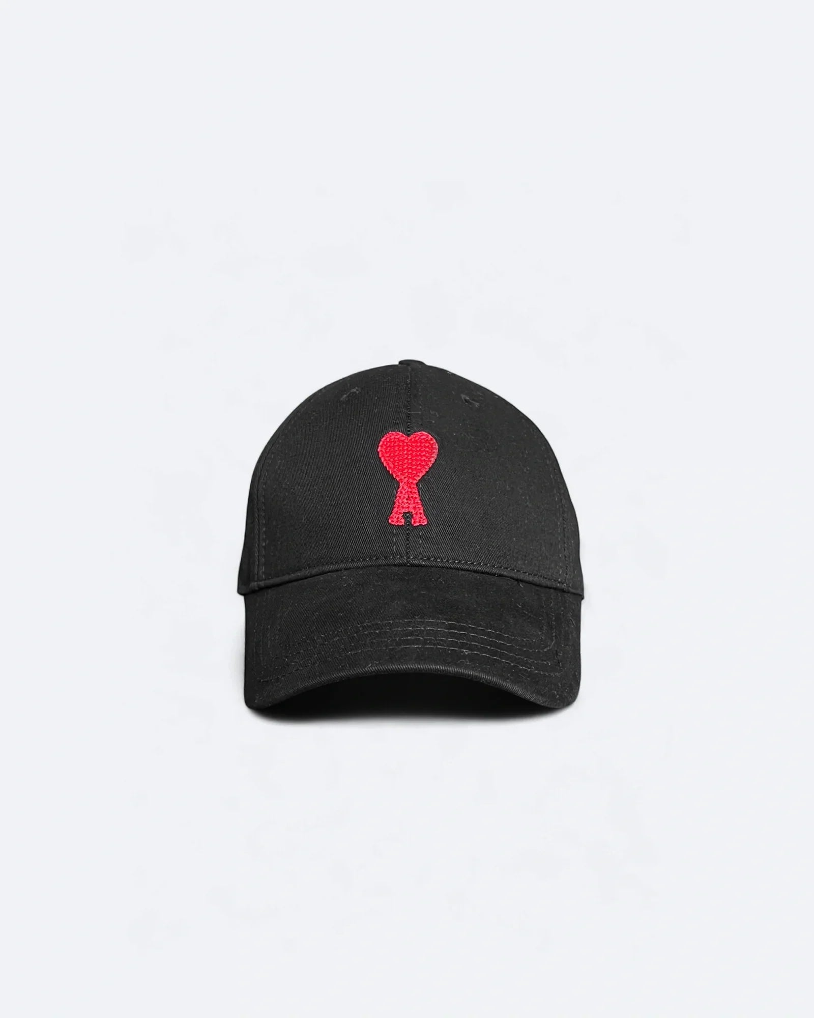 AMI - Logo Embroidery Cap - Black
