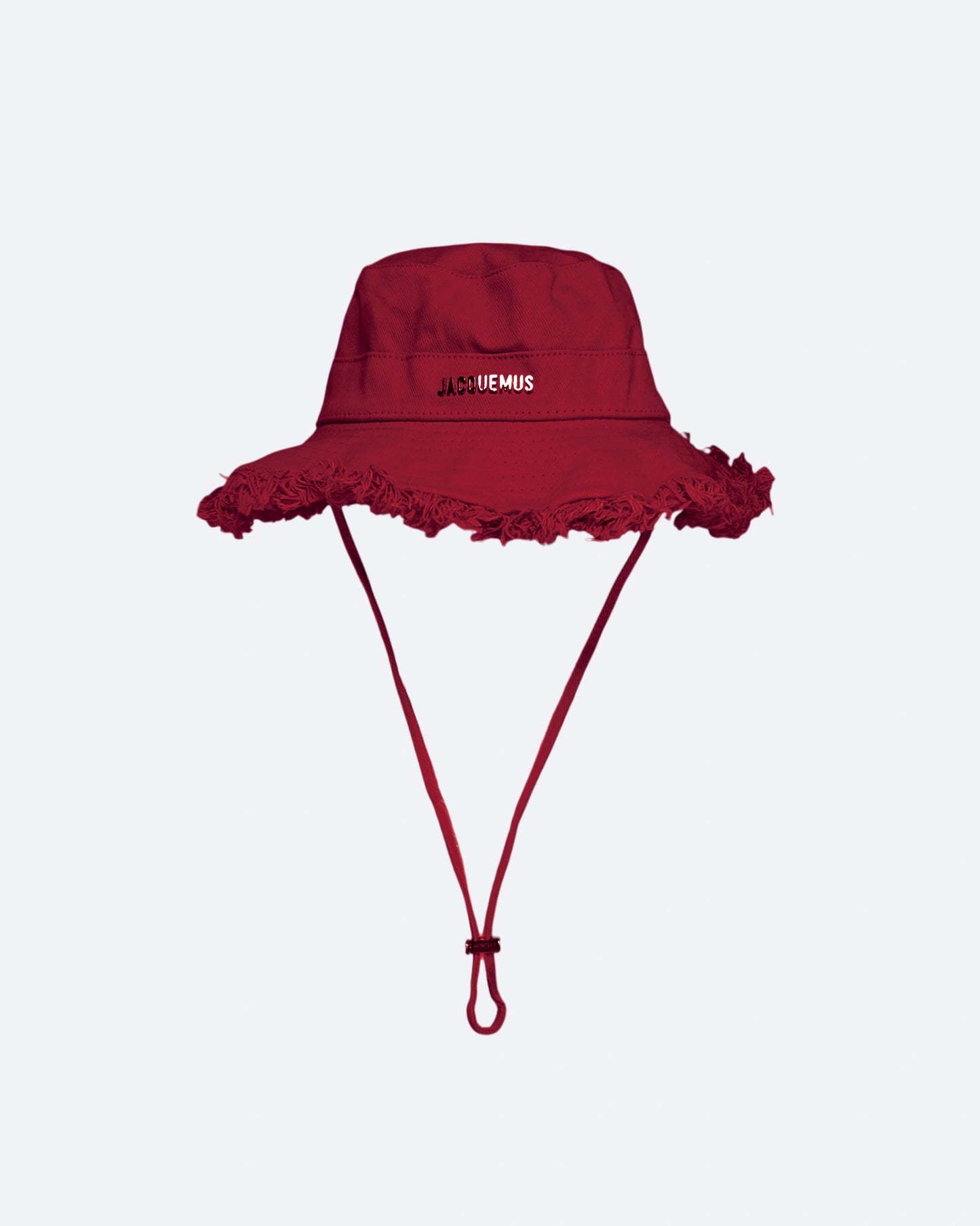 Jacquemus - The Artichaut Bucket Hat - Burgundy