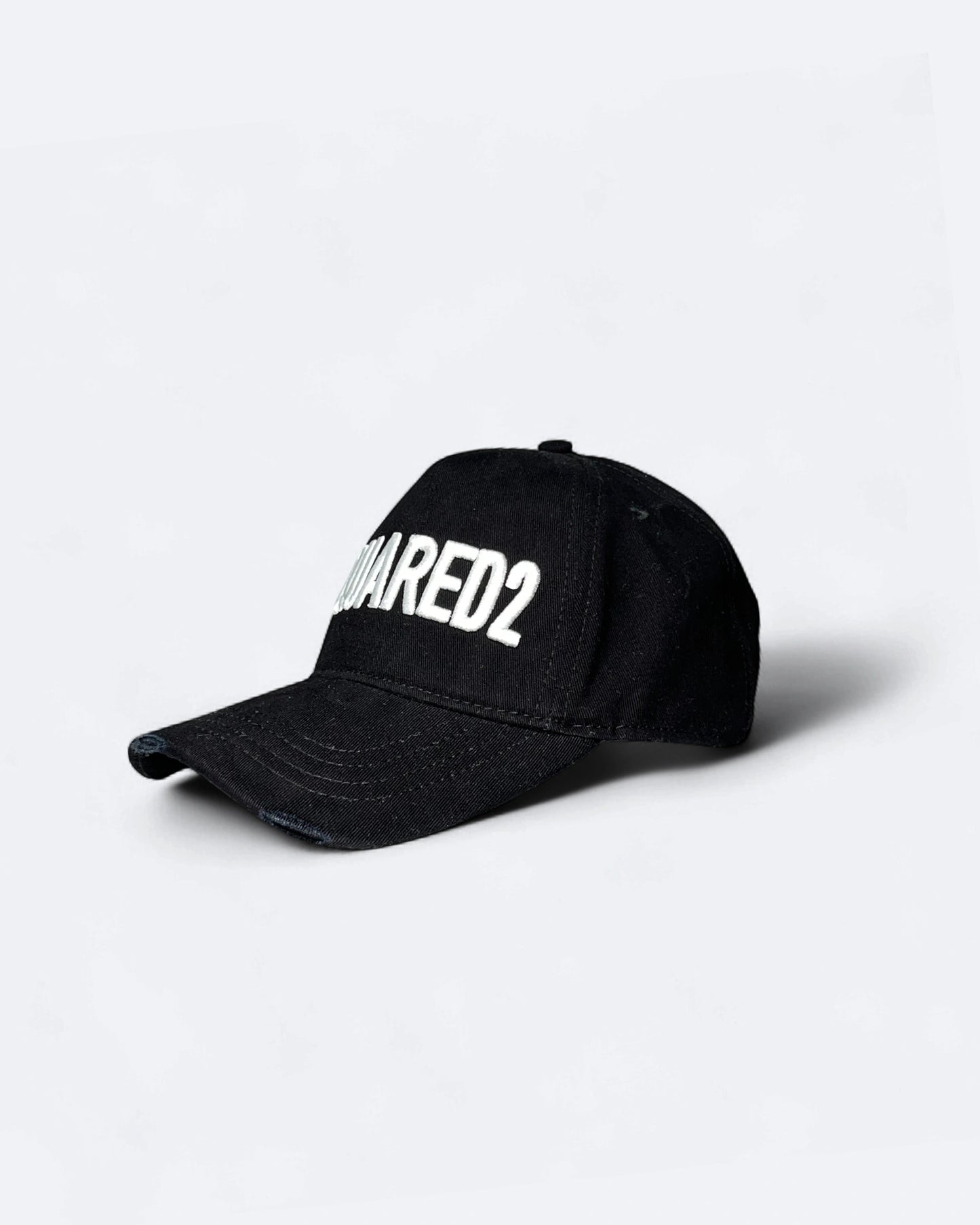 Dsquared2 - Condensed Logotype Embroidery Cap - Black