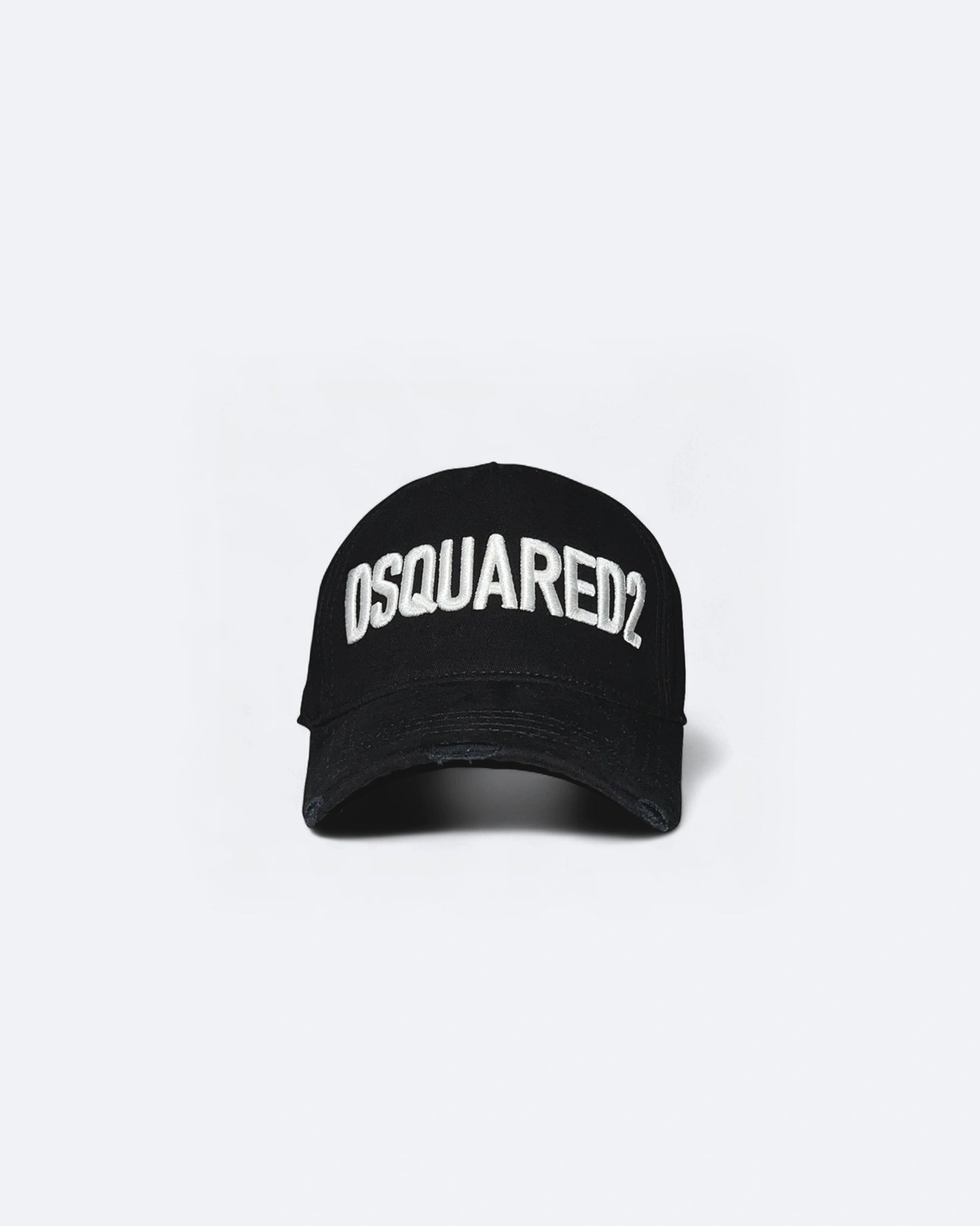 Dsquared2 - Condensed Logotype Embroidery Cap - Black