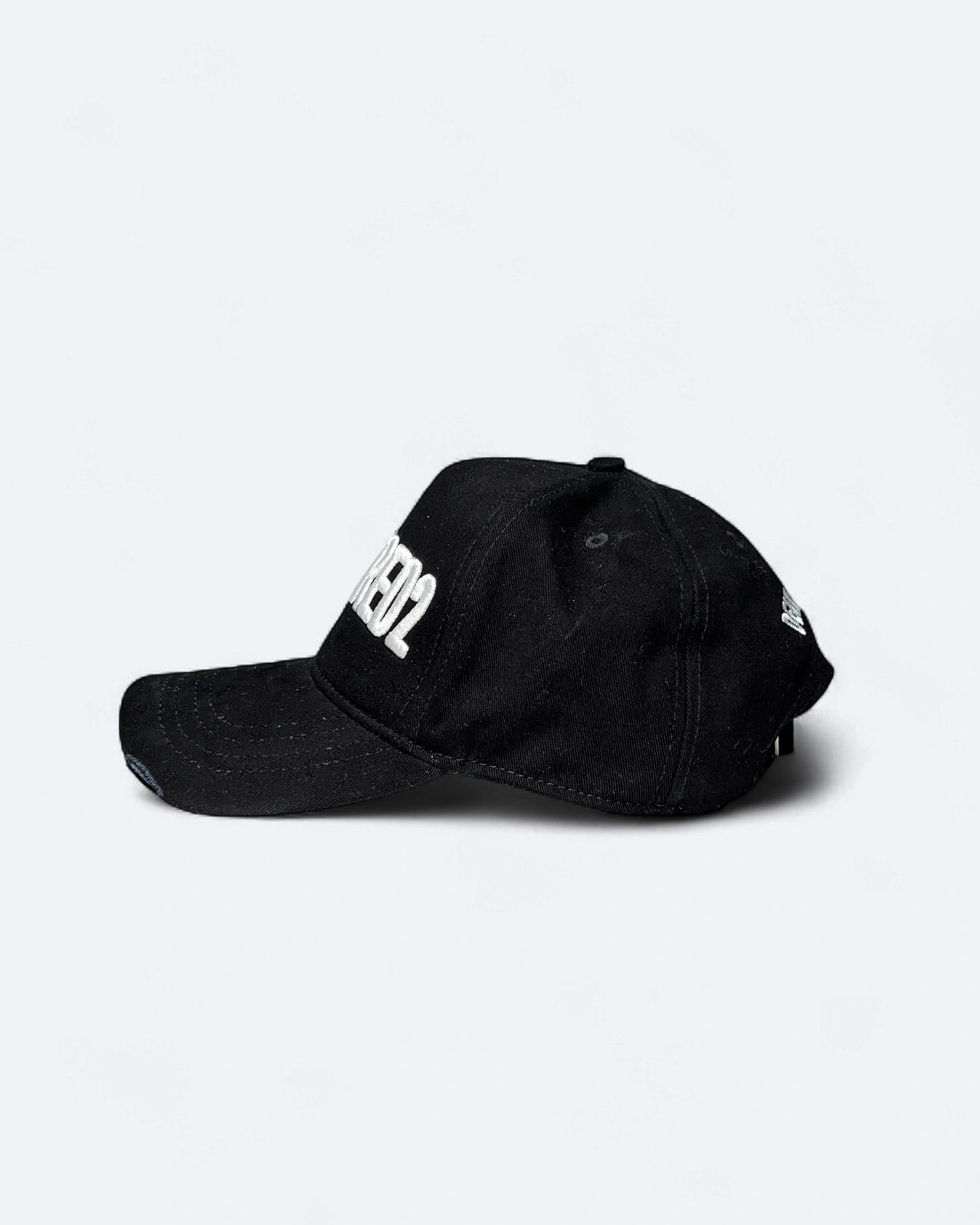 Dsquared2 - Condensed Logotype Embroidery Cap - Black
