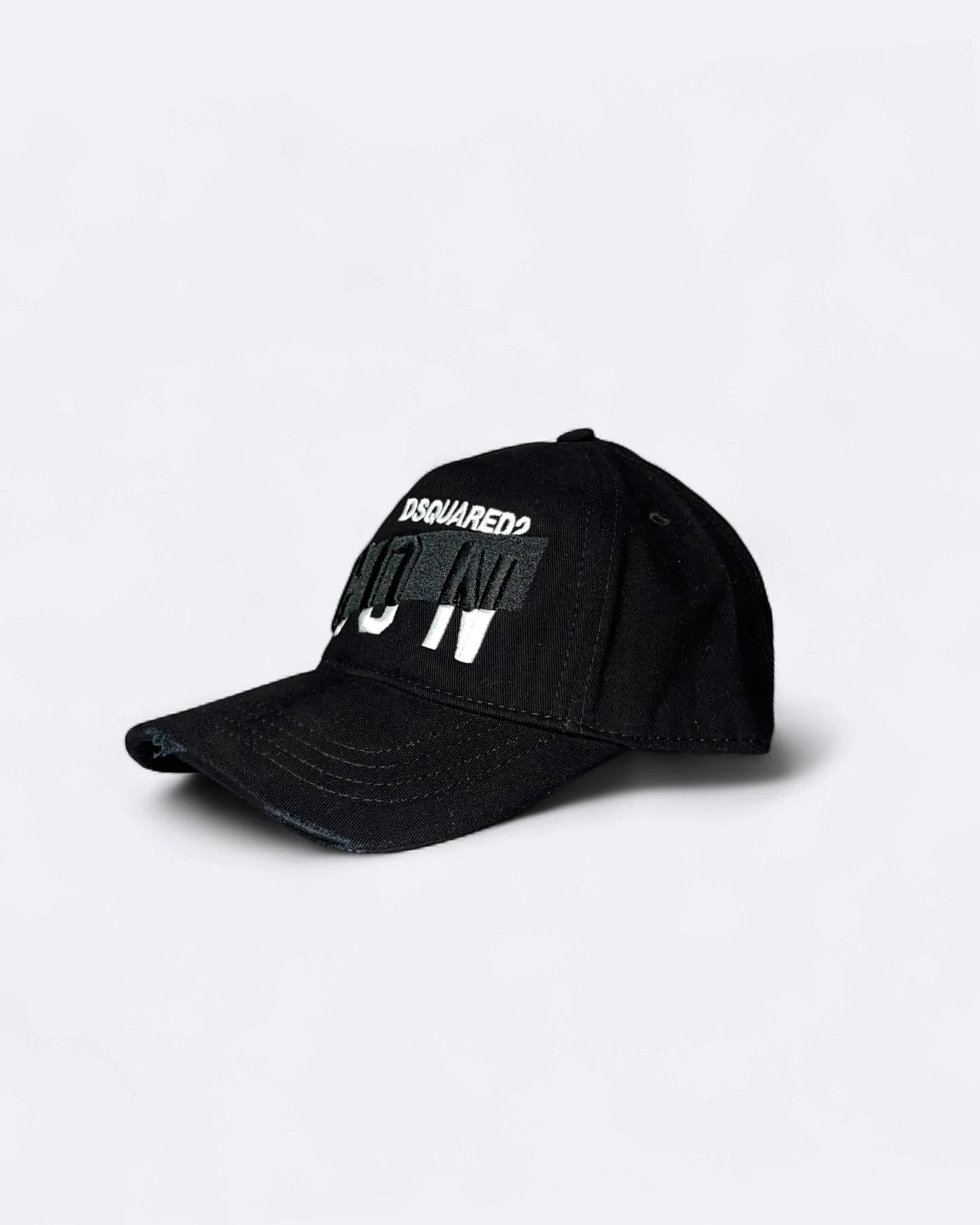 Dsquared2 - ICON Taped Embroidery Cap - Black