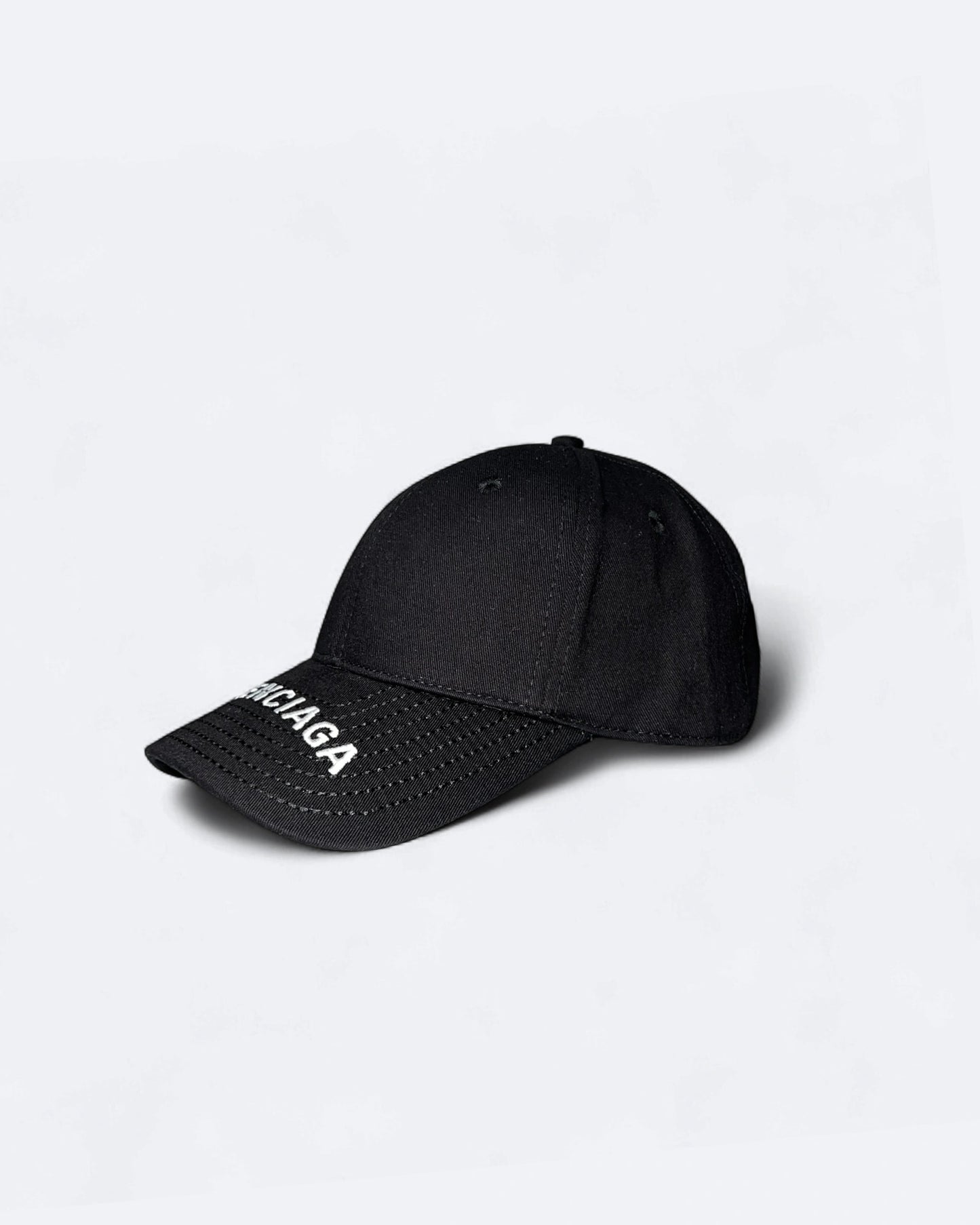 Balenciaga - Visor Logo Embroidery - Black