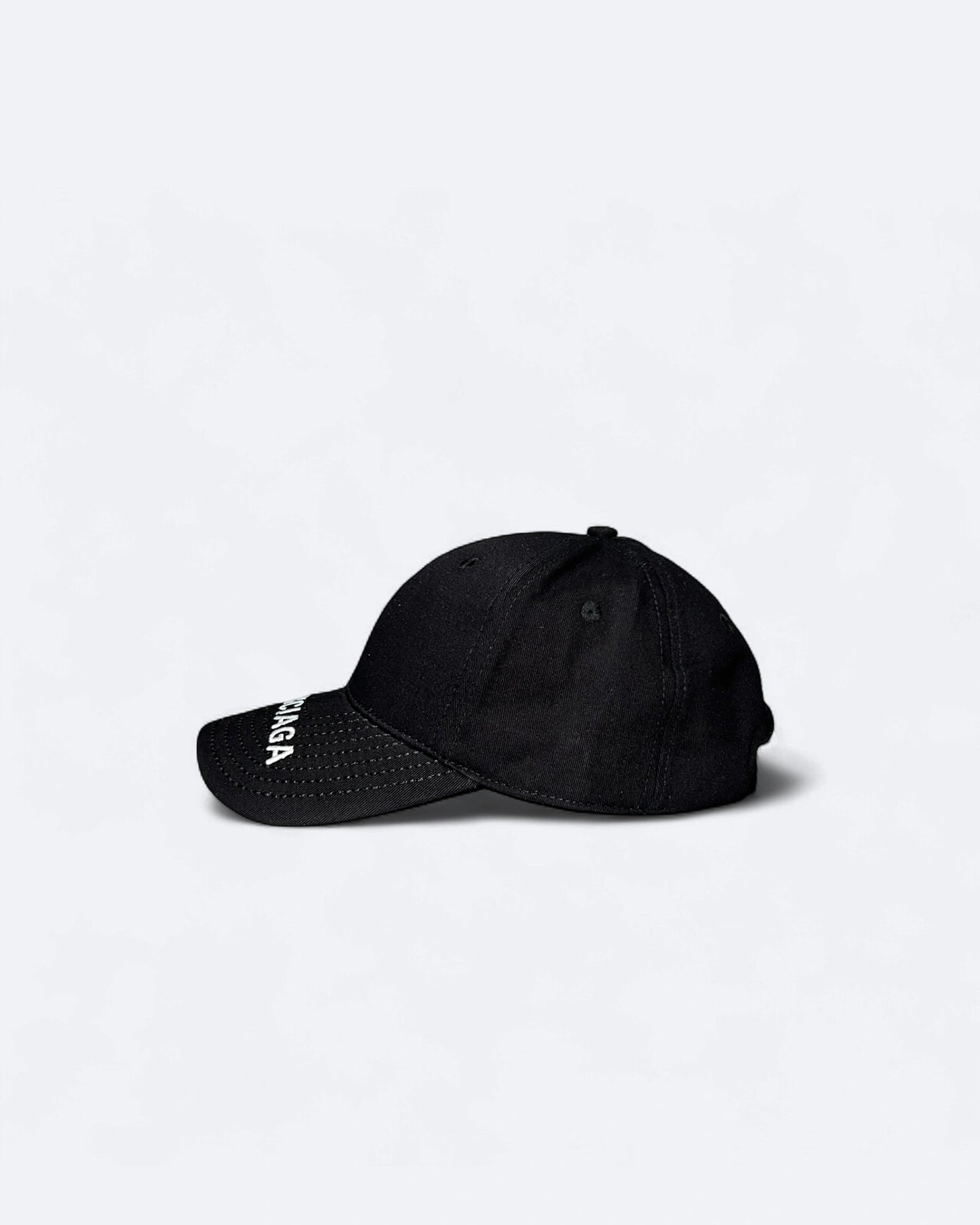 Balenciaga - Visor Logo Embroidery - Black