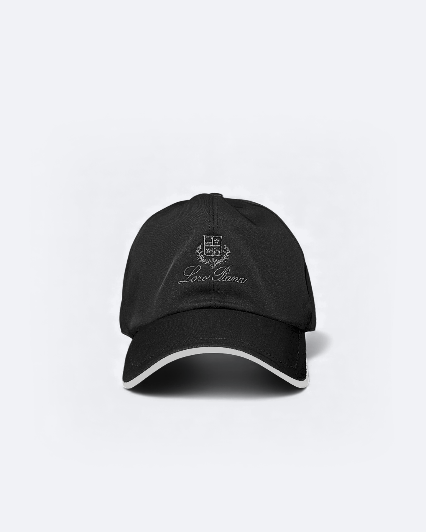 Loro Piana - Logo Embroidery Cap - Black