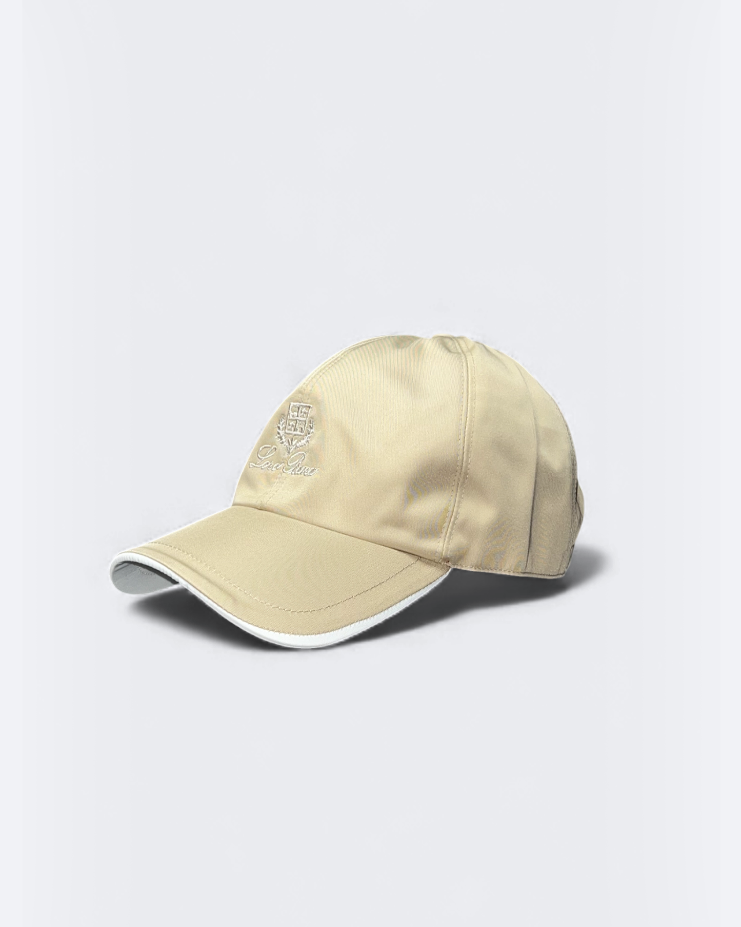 Loro Piana - Logo Embroidery Cap - Cream