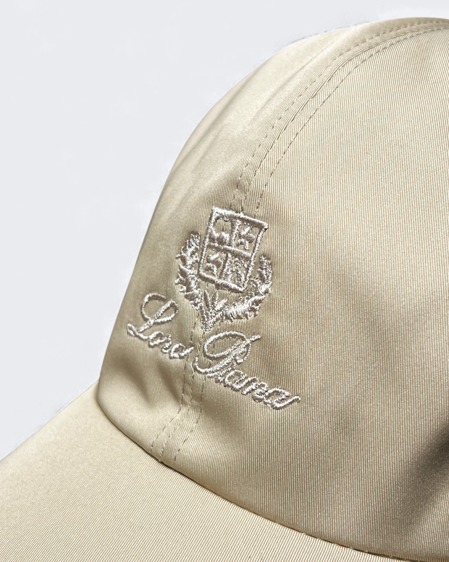 Loro Piana - Logo Embroidery Cap - Cream
