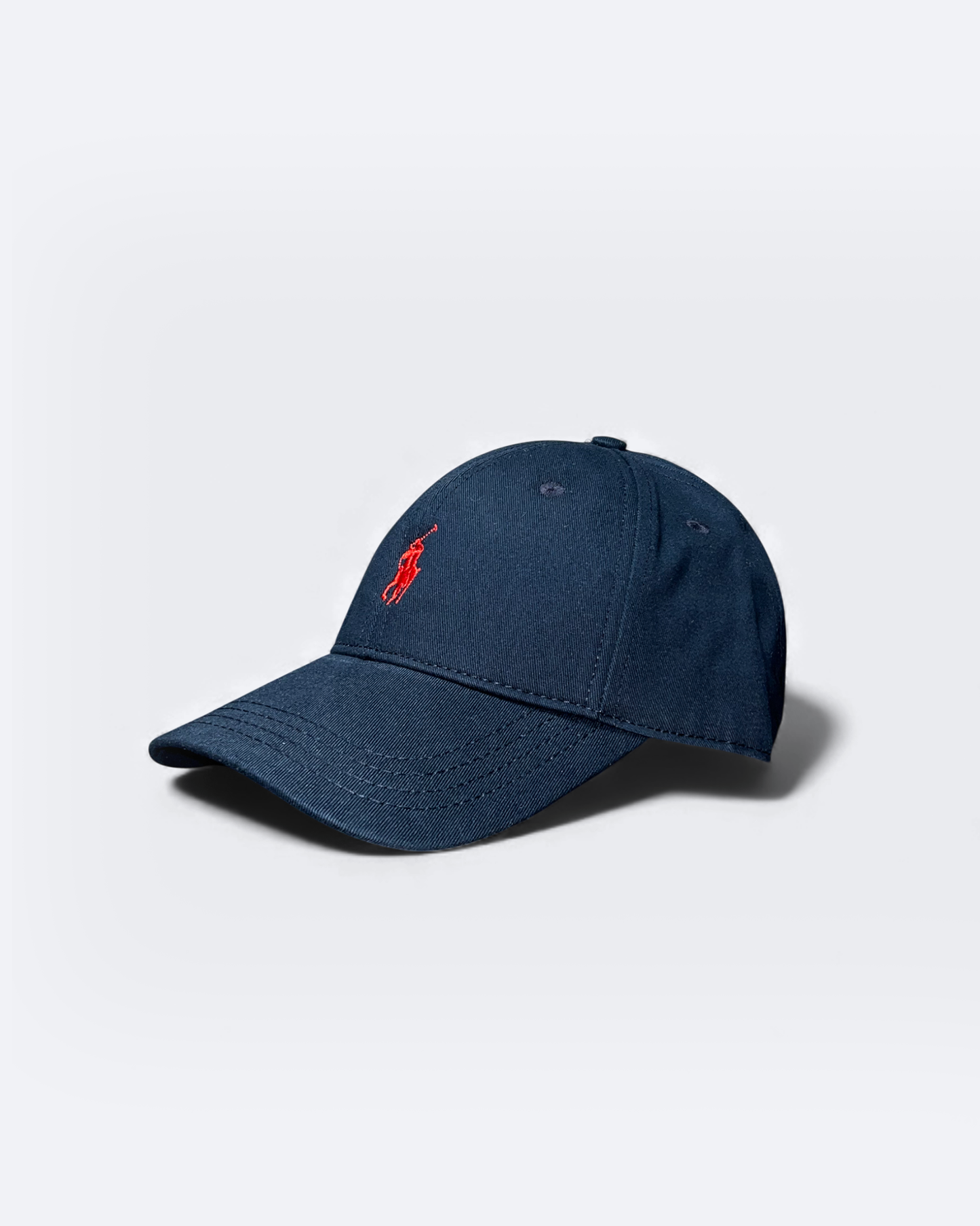 Ralph Lauren - Red Logo Cap - Dark Blue