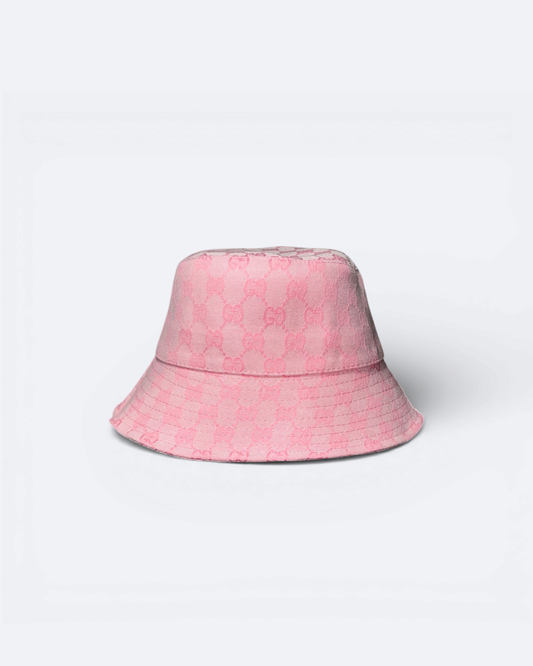 Gucci - GG Pattern Bucket Hat - Pink