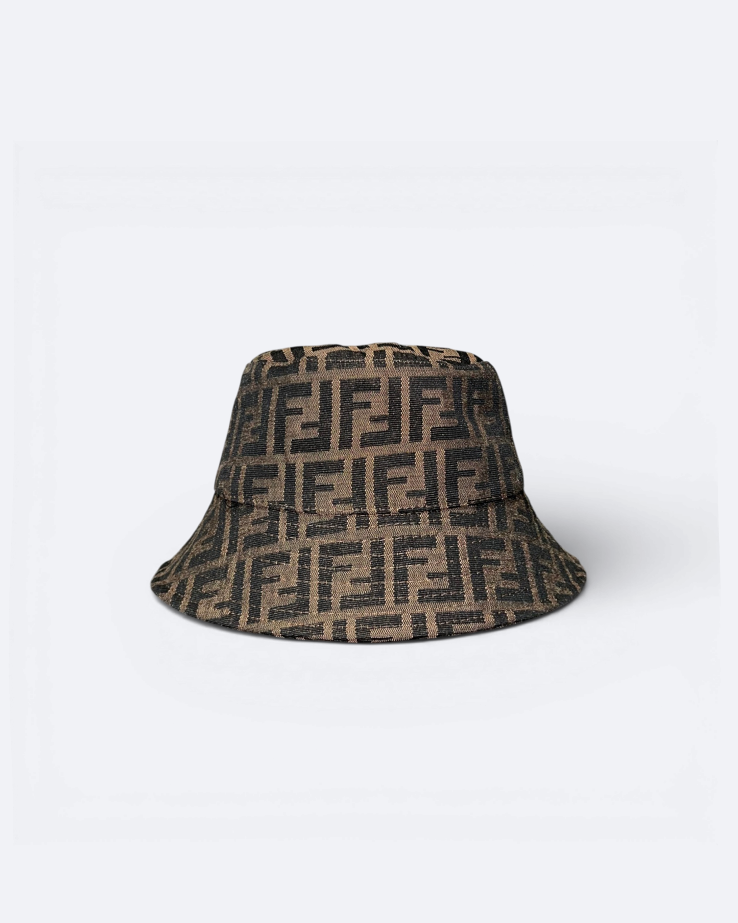 Fendi - FF Pattern Bucket Hat - Brown
