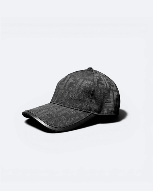 Fendi - FF Pattern Visor Cap - Black