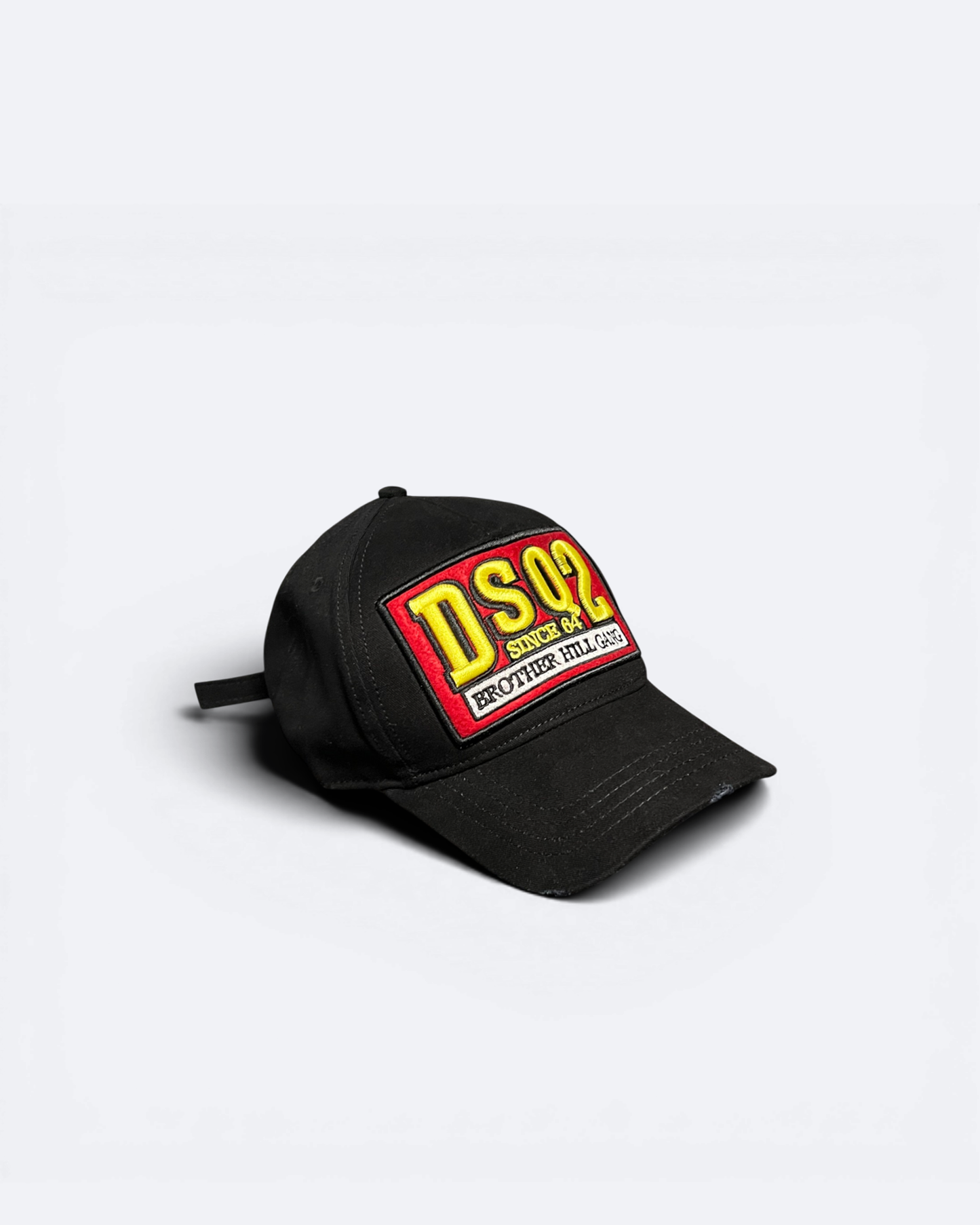 Dsquared2 - Brother Hill Gang Red Patch Cap - Black