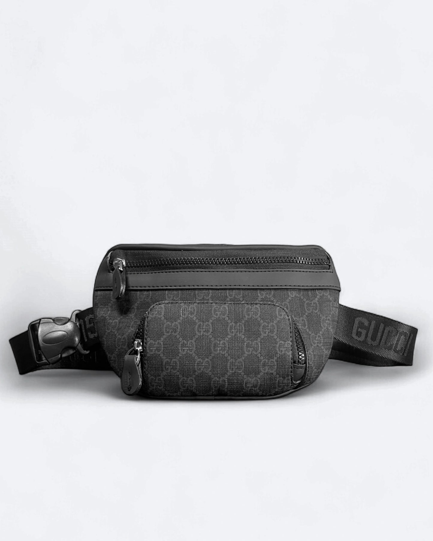 GC - GG Canvas Crossbody Bag - Black