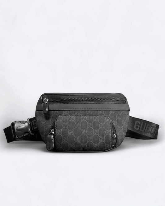 GC - GG Canvas Crossbody Bag - Black