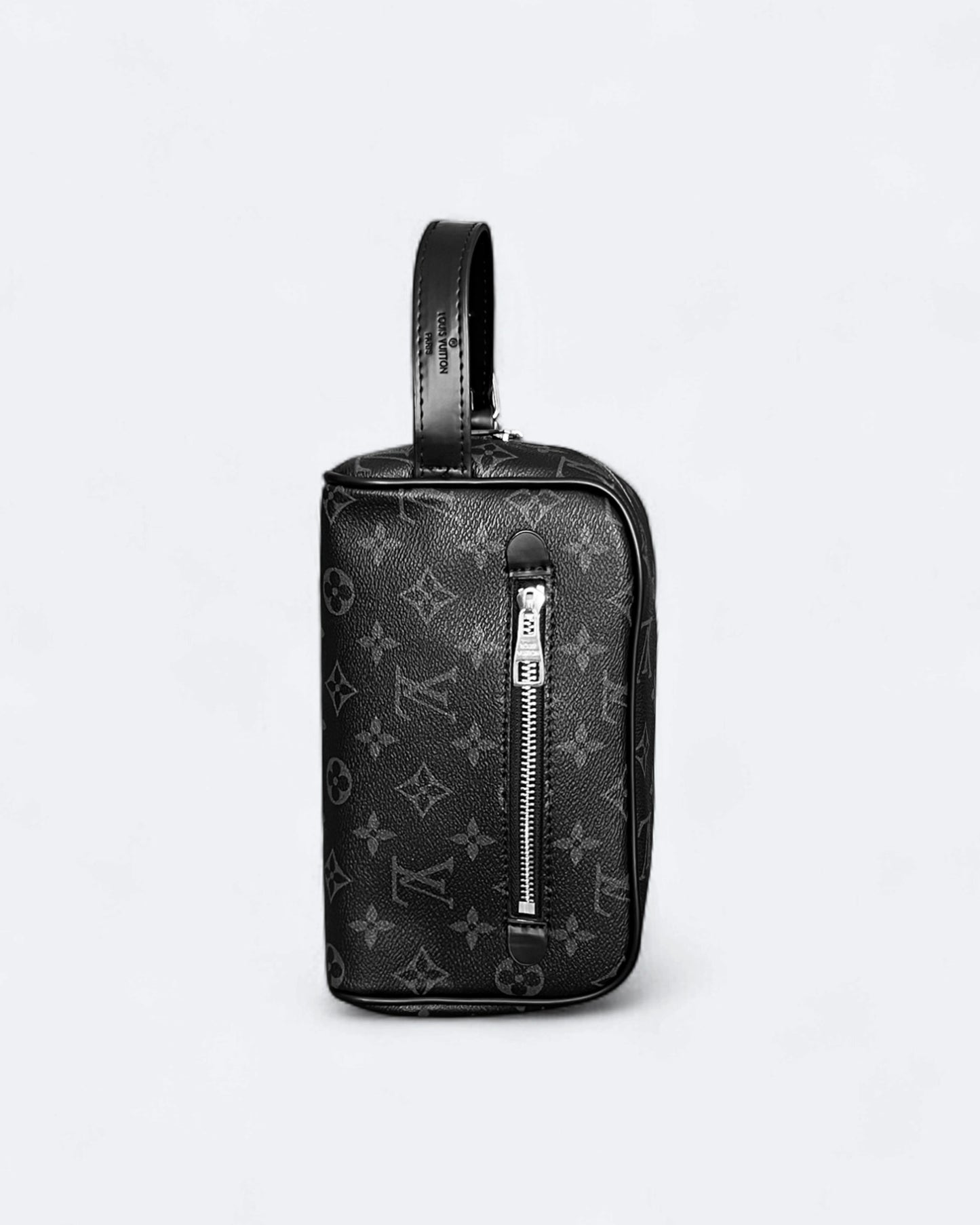 Louis Vuitton - LV Pattern Hand Pouch Bag - Black