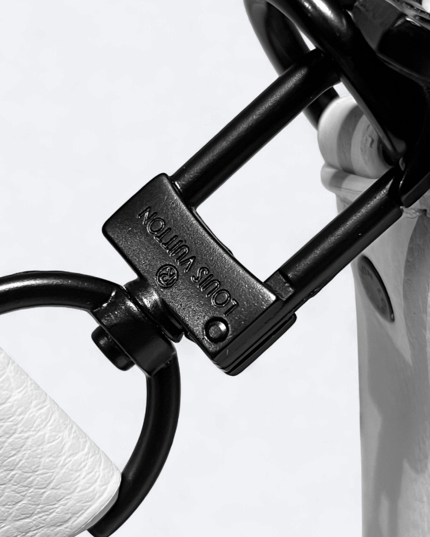 LVTN - Monogram Pattern Trio Set Bags - White/Blue