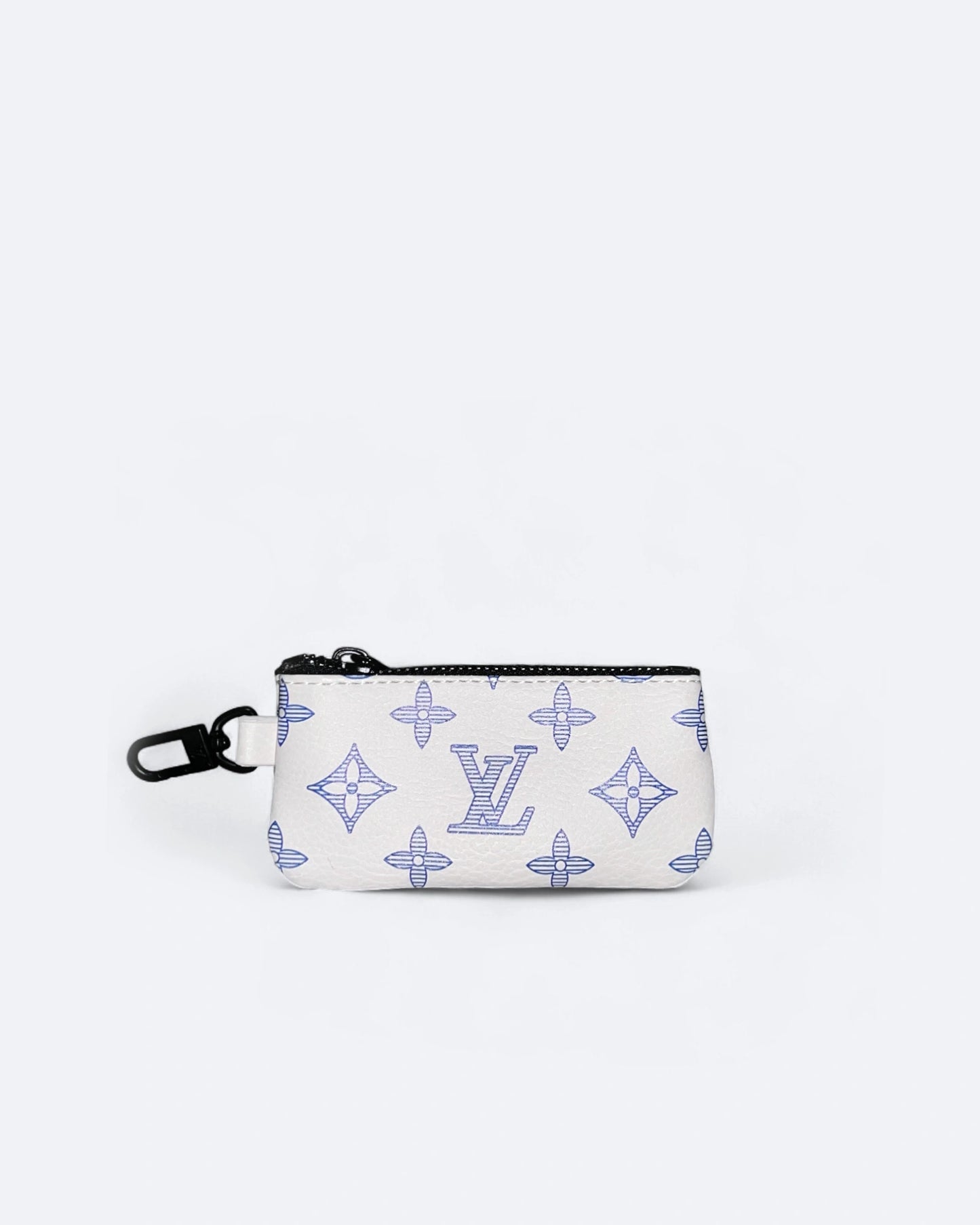 LVTN - Monogram Pattern Trio Set Bags - White/Blue
