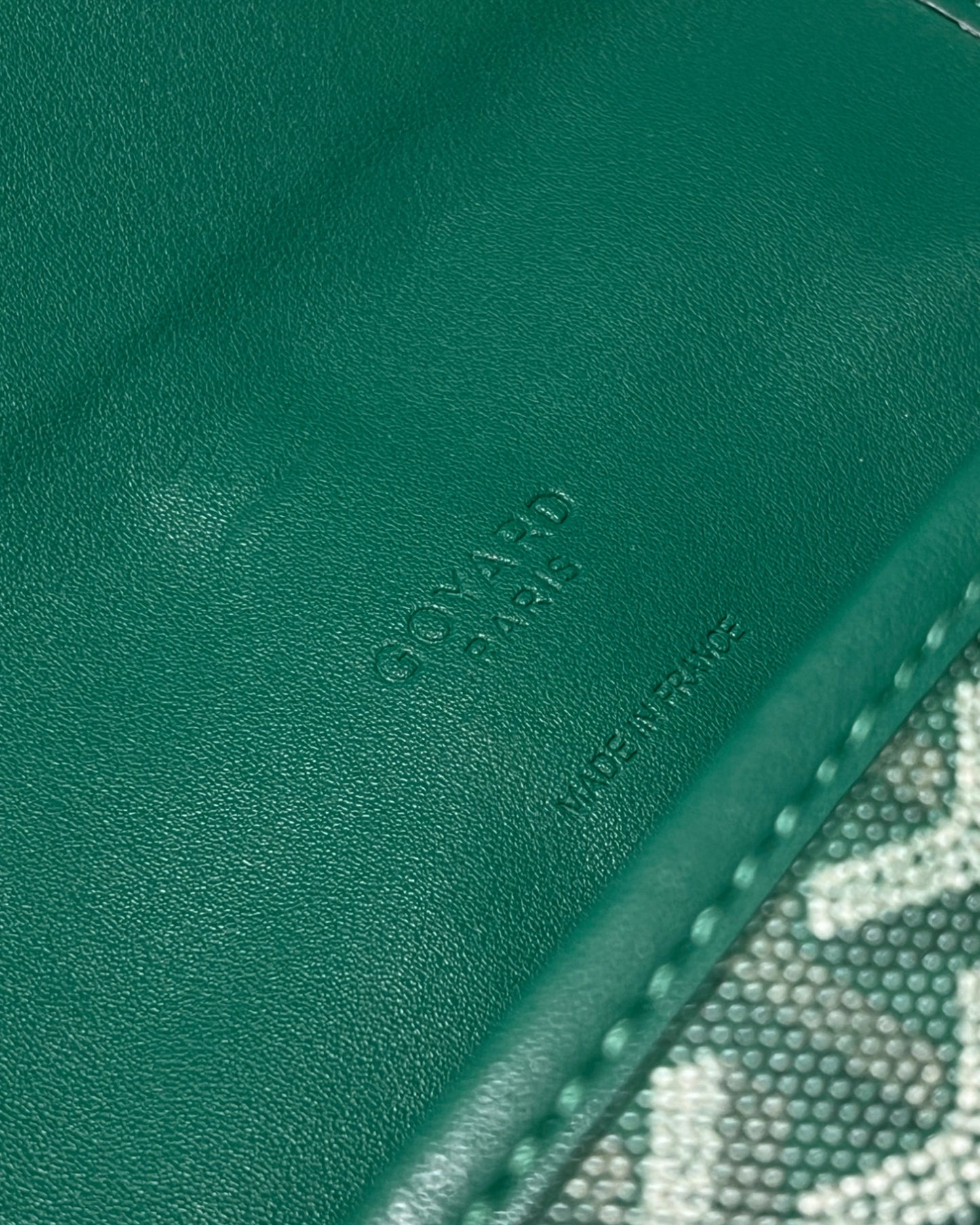 Goyard - Belvedere PM Bag - Green