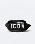 Dsquared2 - ICON Leather Crossbody Bag - Black