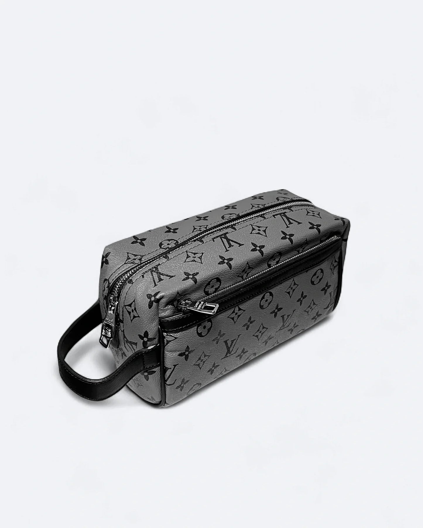 LVTN - Pattern Toiletry Bag - Gray