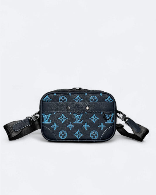 LVTN - Alpha Crossbody Bag - Dark Blue/Blue