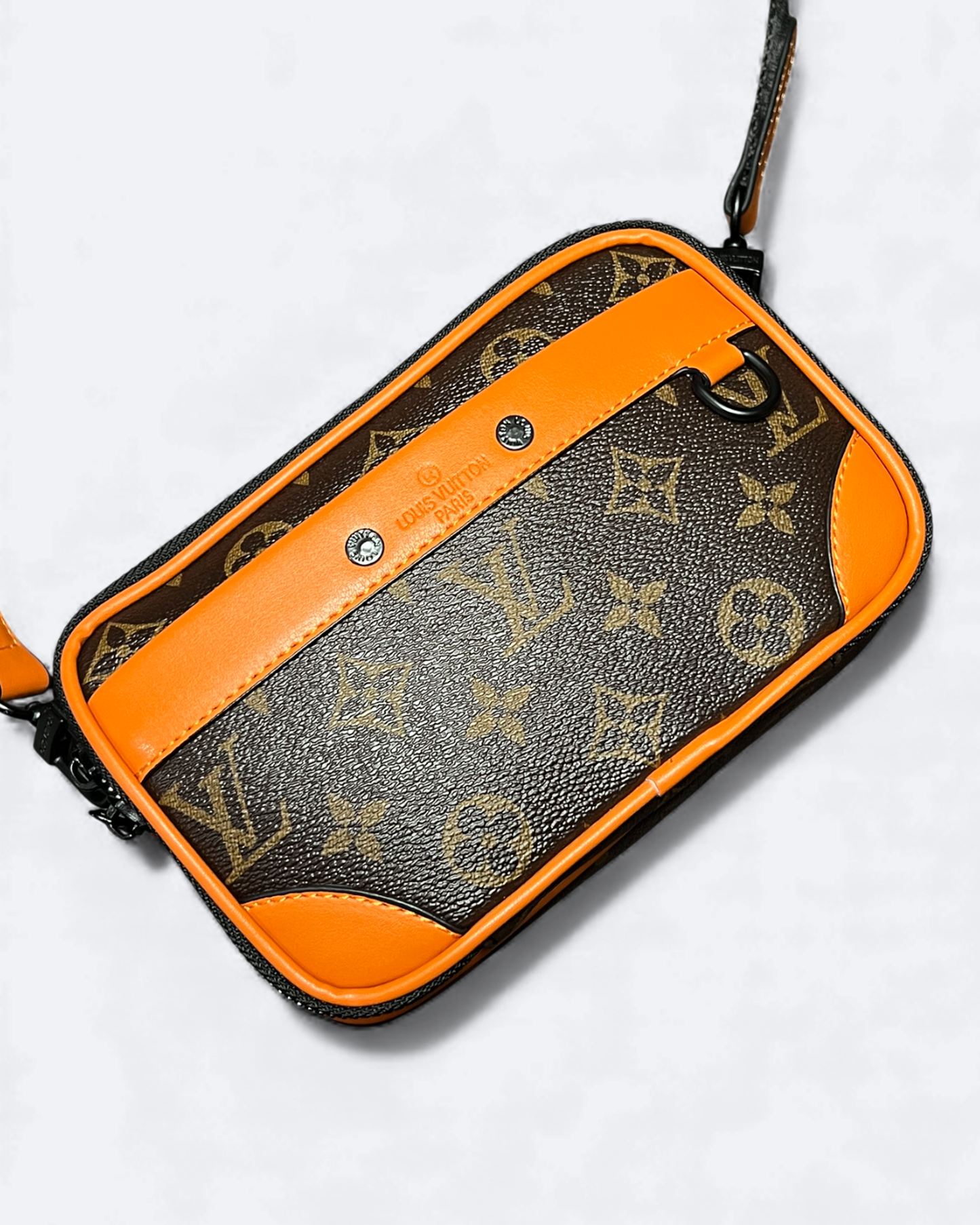 LVTN - Alpha Crossbody Bag - Brown/Orange