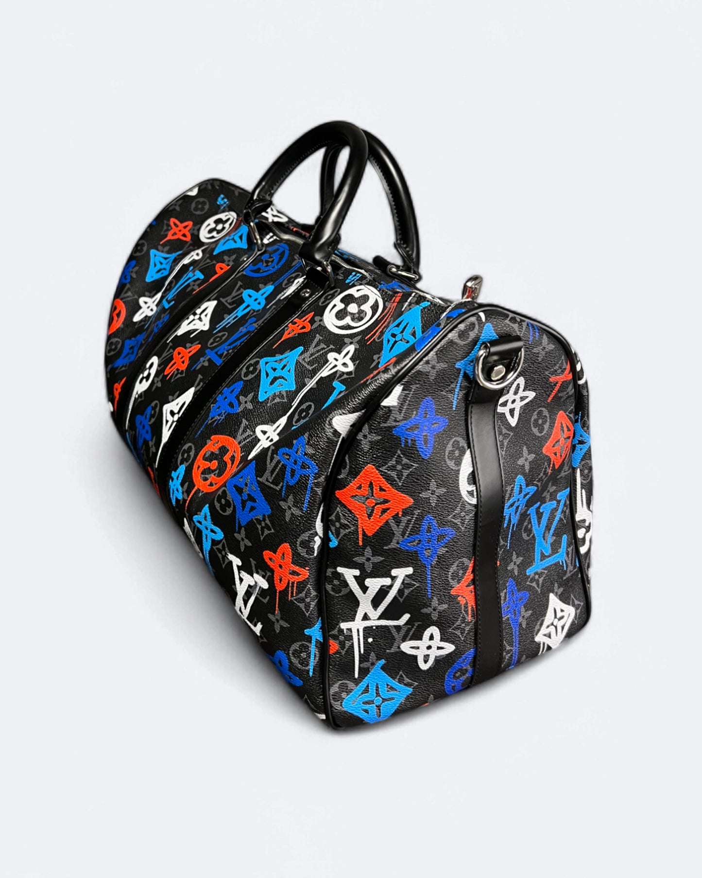 Louis Vuitton - LV Graffiti Duffle Bag - čierna