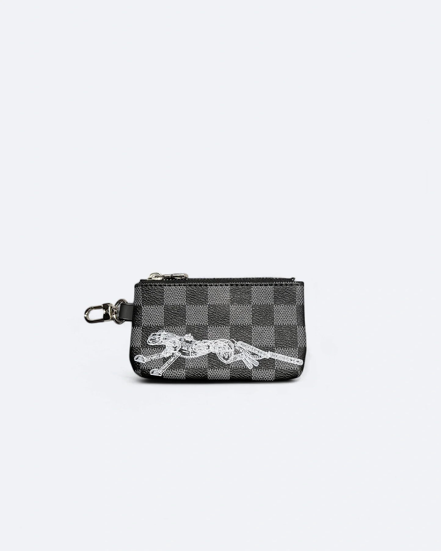 Louis Vuitton - Animal Passport Stamps Damier Trio Bags - Black