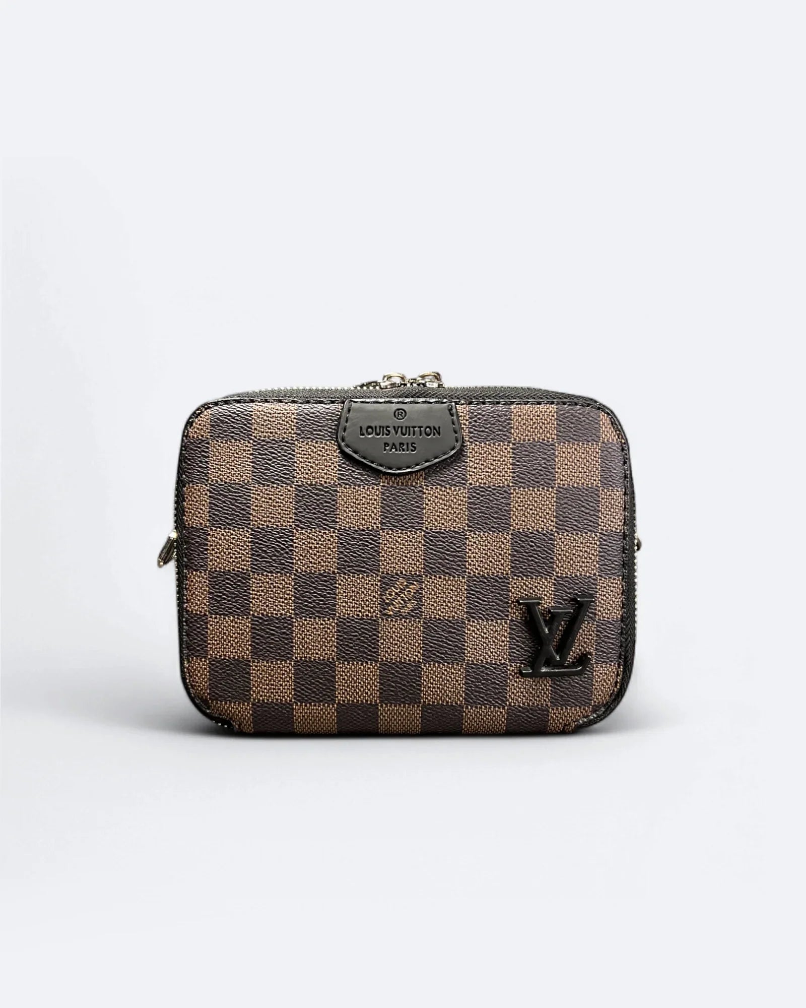 Louis Vuttion - Damier Pattern Mini Bag - Brown