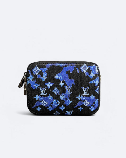 Louis Vuitton - mini taška LV Blue Paint - čierna