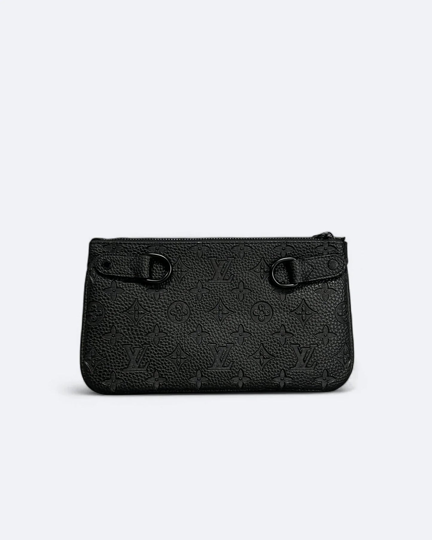 Louis Vuitton - LV Embossed Leather Trio Bags - Black