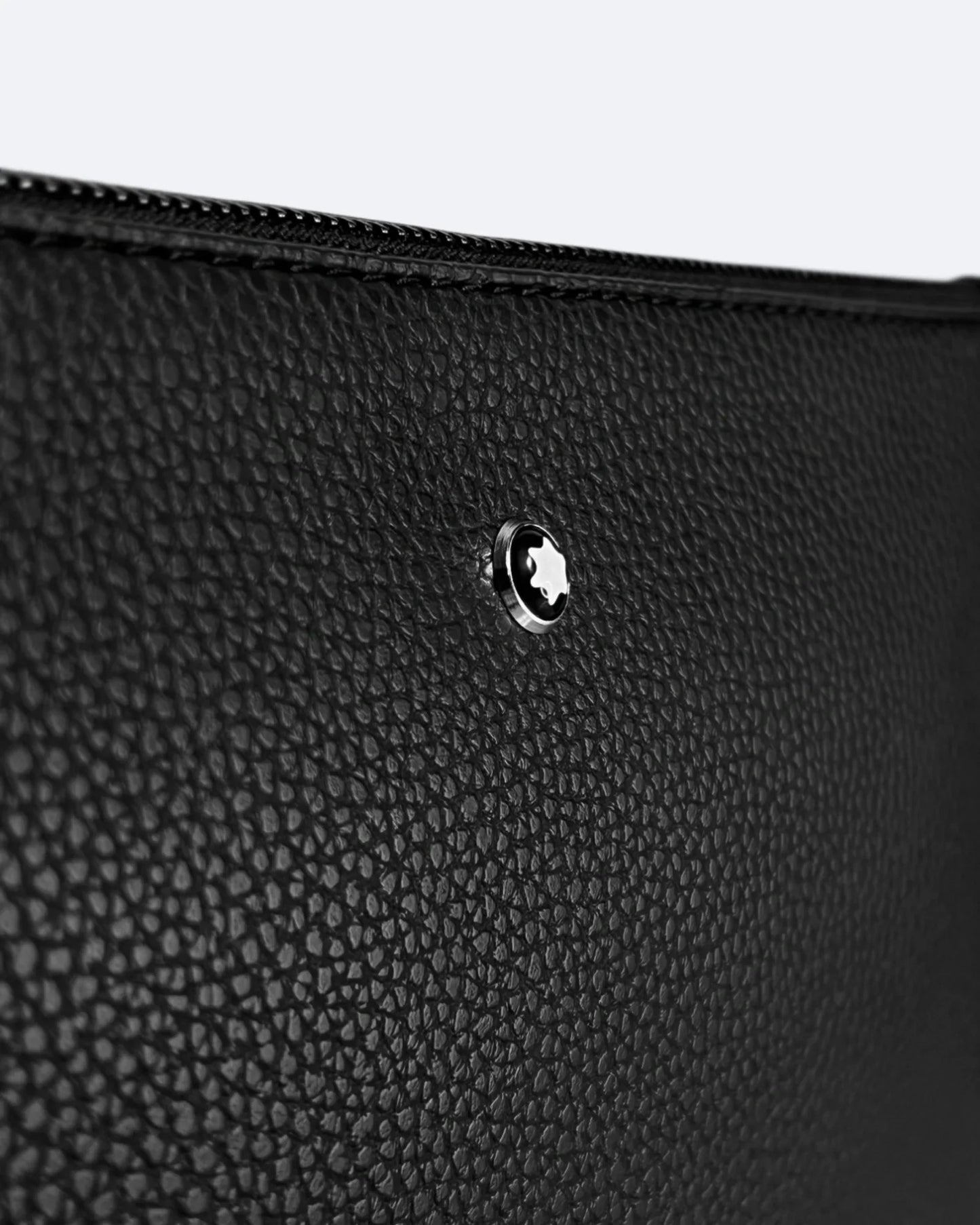 Montblanc - Logo Leather Clutch - Black