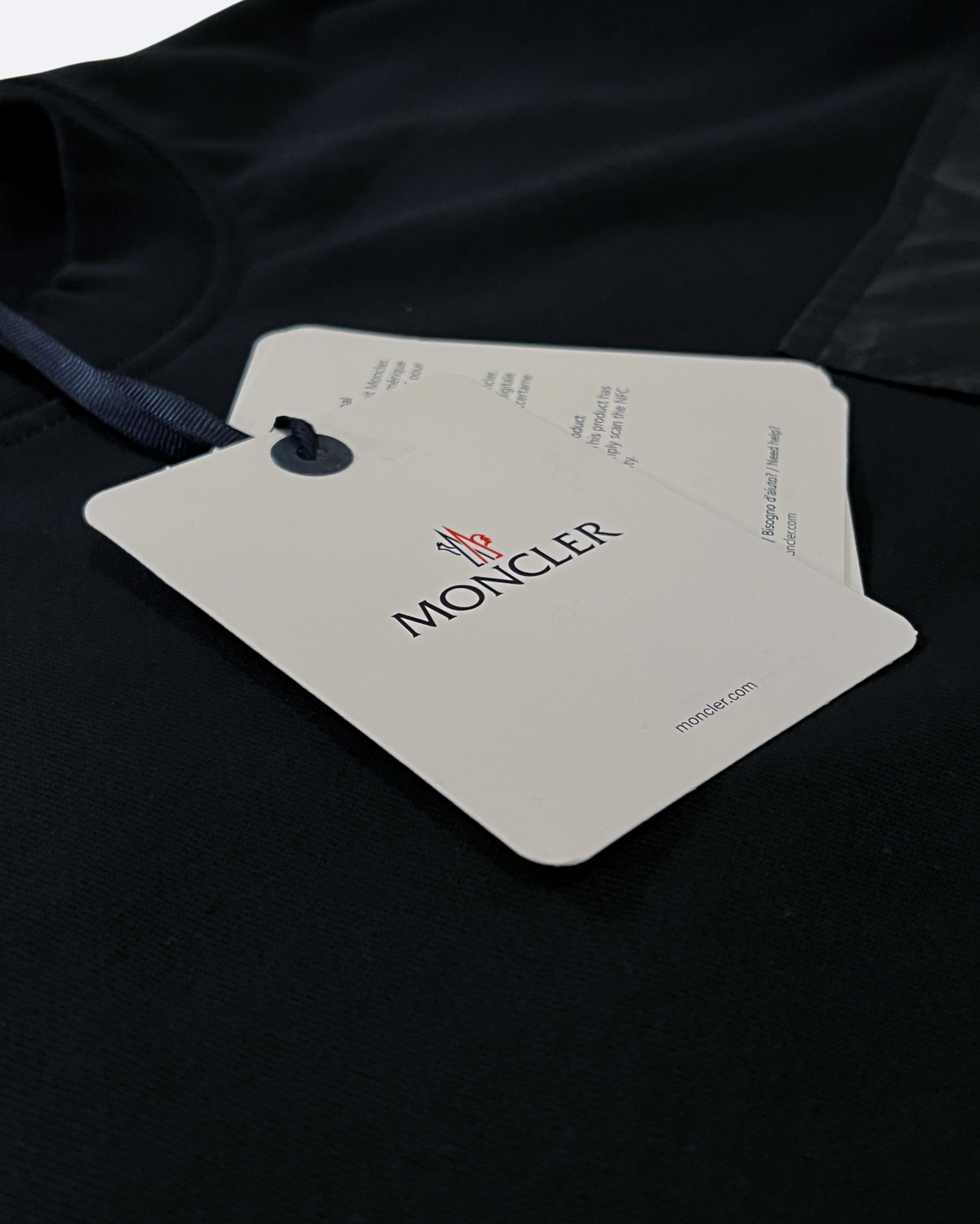 Moncler - Side Zip Sweatshirt - Black