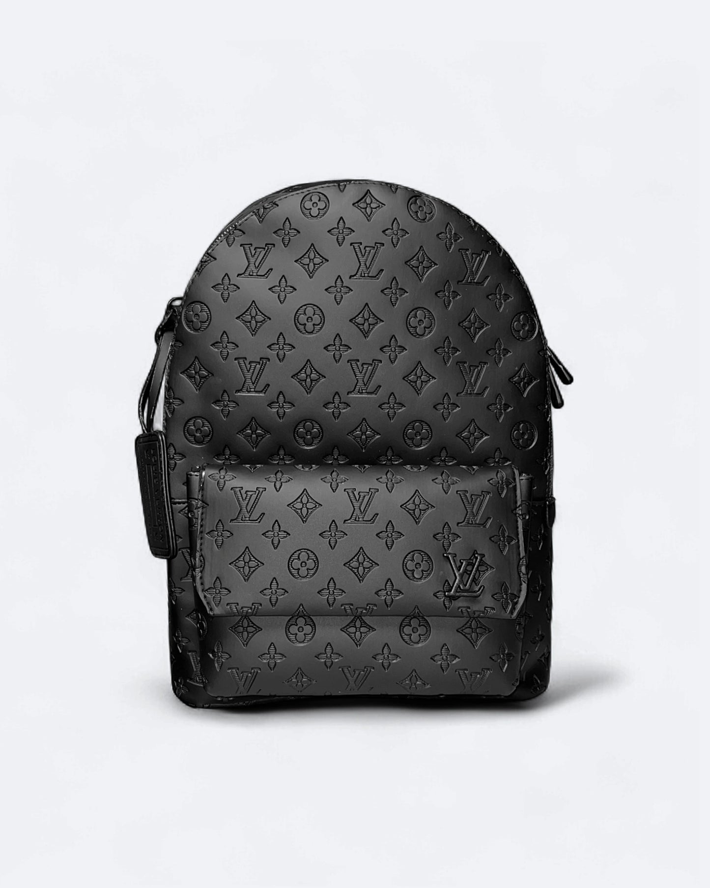 LVTN - Pattern Embossed Backpack - Black