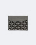 Goyard Pattern Cardholder - Light Gray
