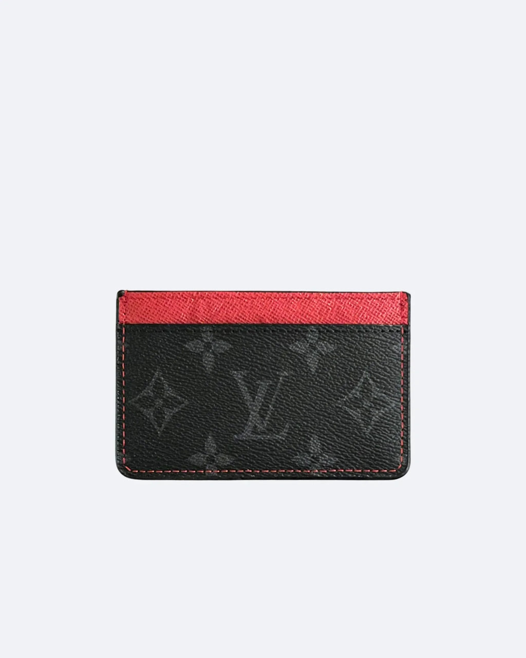 LVTN - Cardholder - LV Pattern - Black/Red
