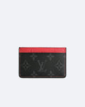 LVTN - Cardholder - LV Pattern - Black/Red
