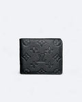 LVTN - LV Pattern Embossed Wallet - Black
