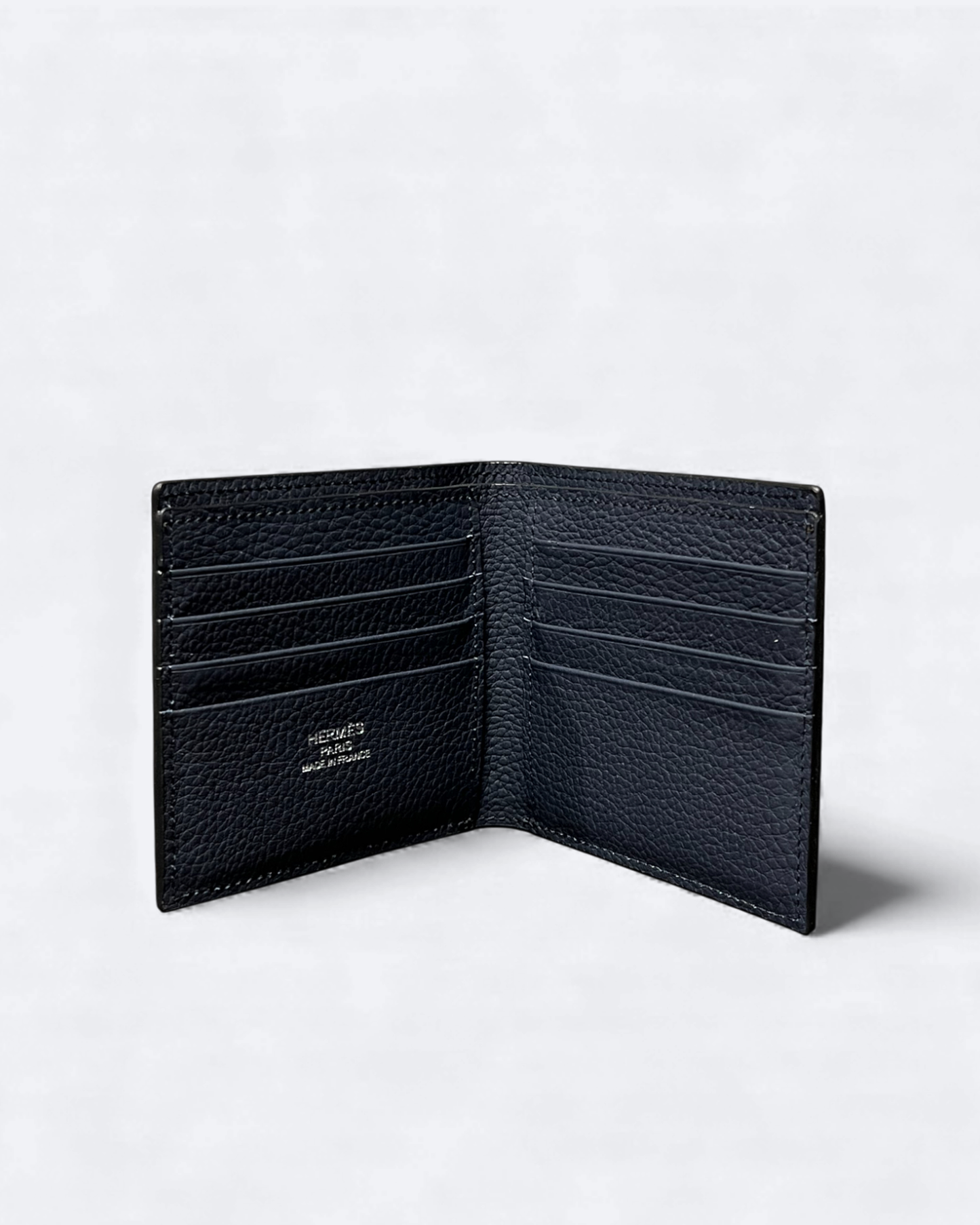 Hermes - Stripe Wallet - Dark Blue