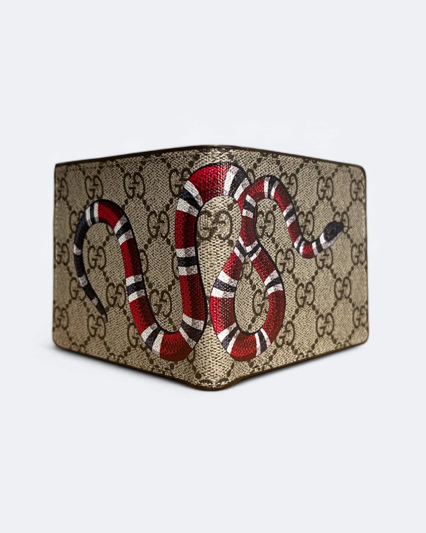 Peňaženka Gucci - GG Kingsnake - Béžová