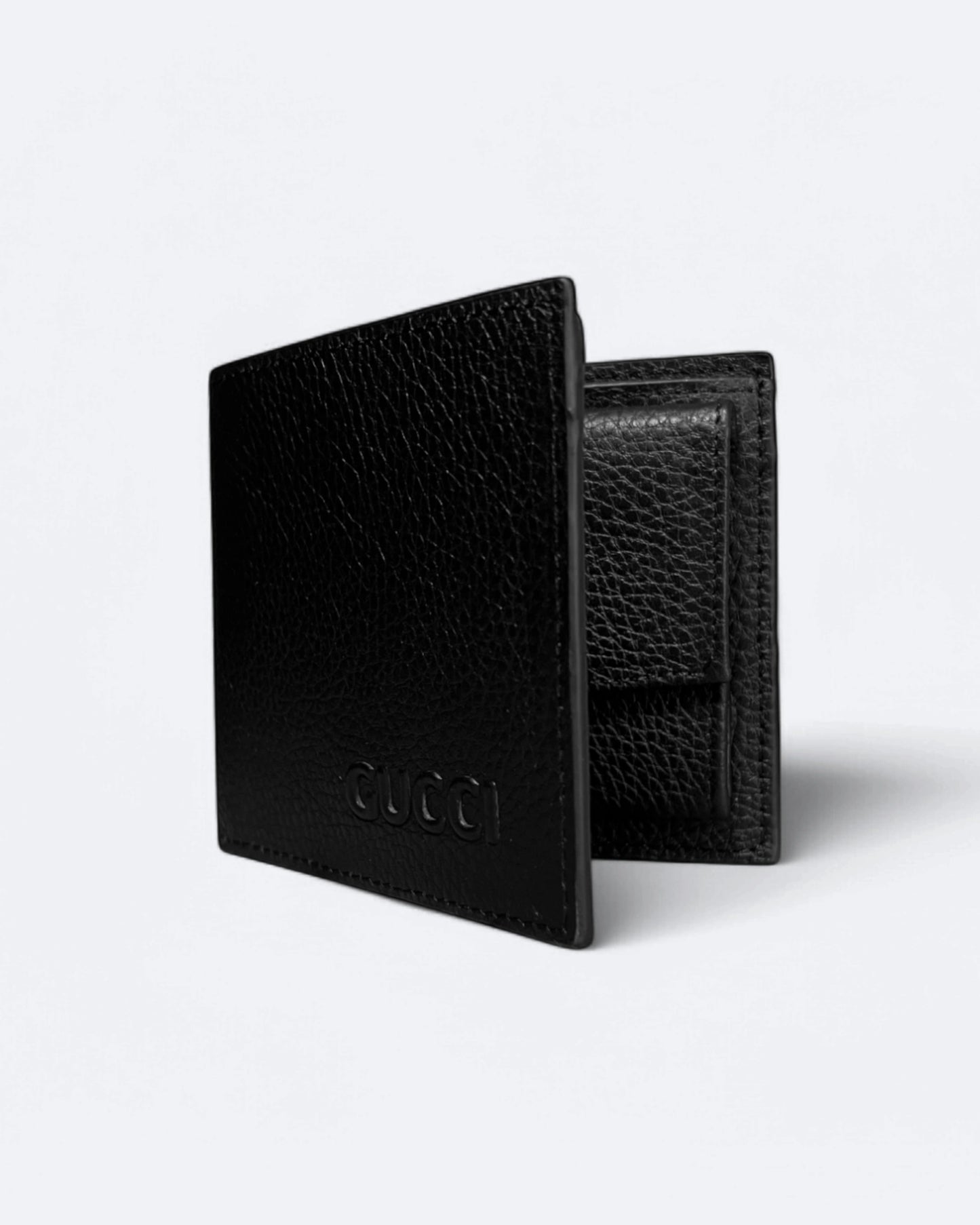 Peňaženka Gucci - Embossed Logo - Čierna