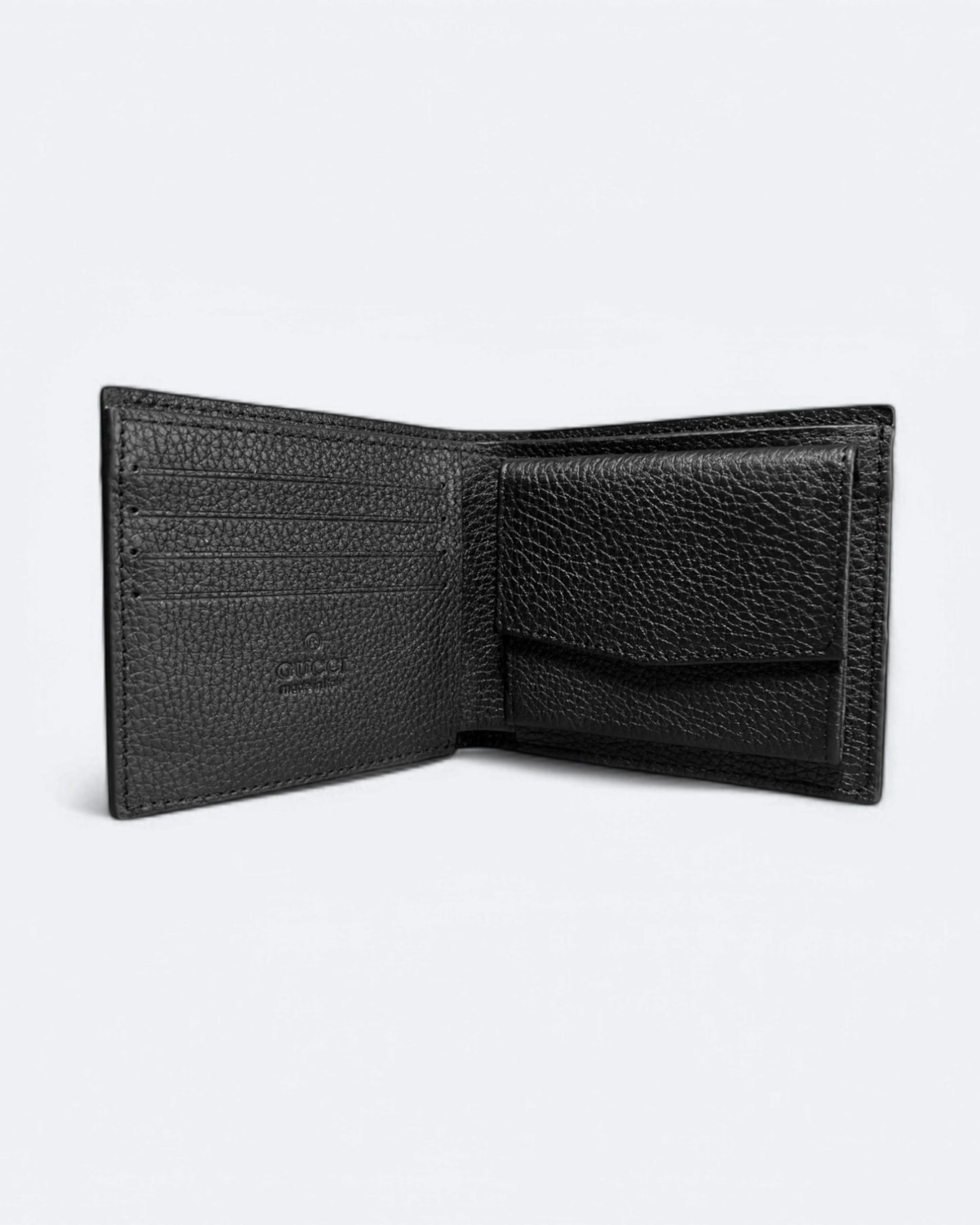 Peňaženka Gucci - Embossed Logo - Čierna