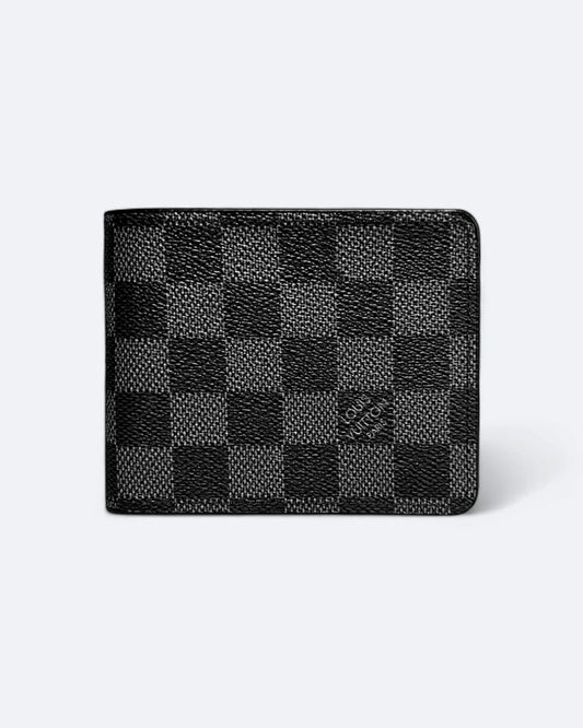 Louis Vuitton - Damier Pattern Wallet - Black