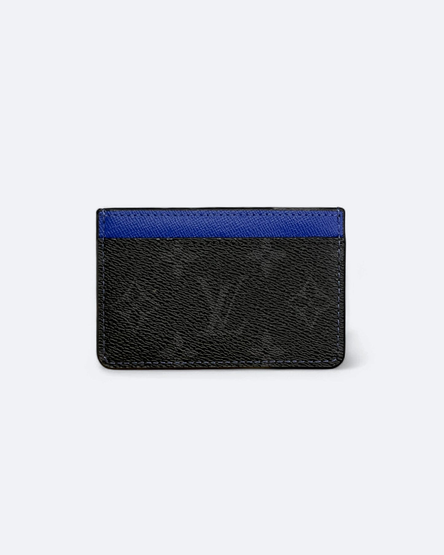 Louis Vuitton – Držiteľ karty – Vzor LV – Čierna/Modrá