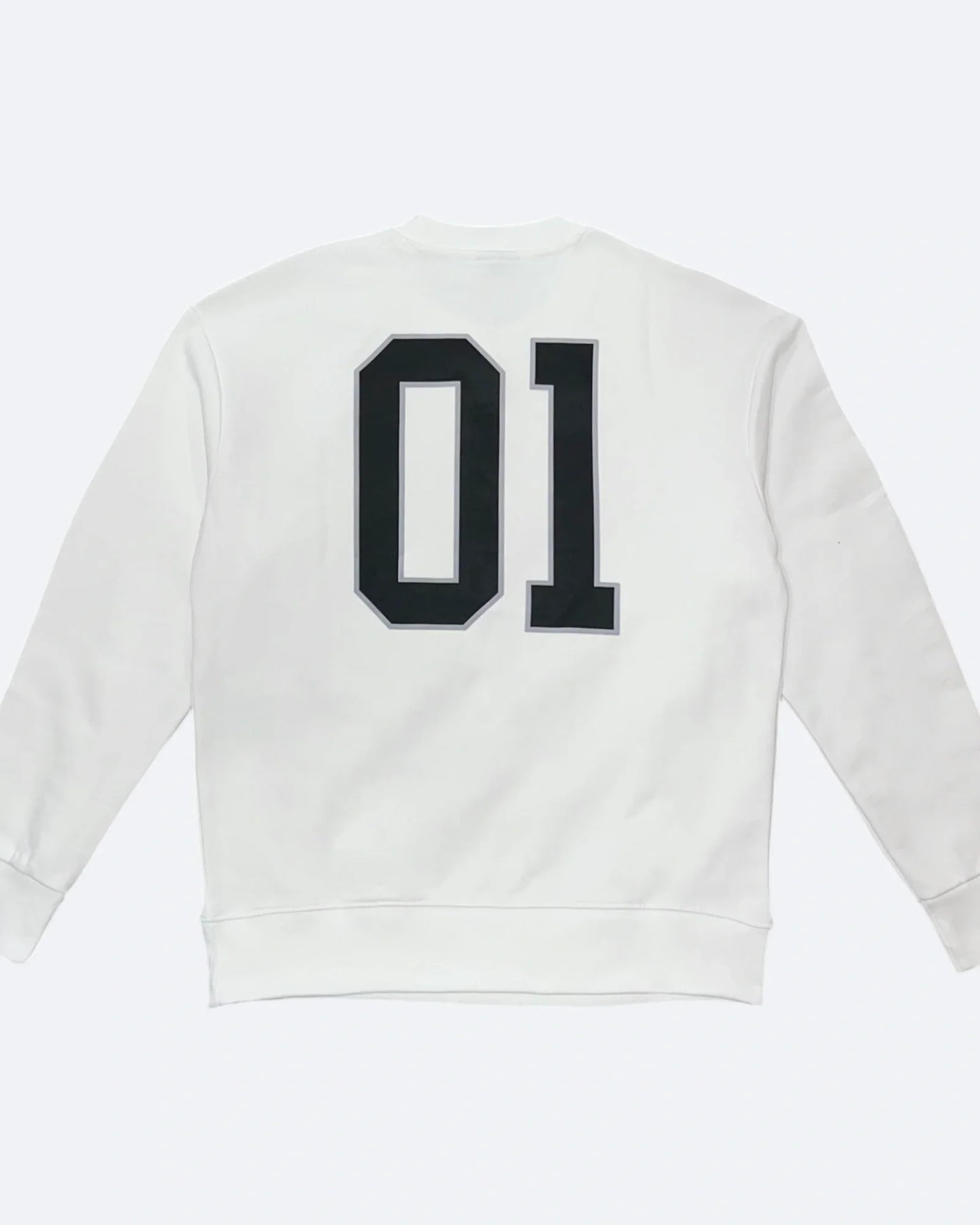 Balenciaga - 01 College Logo Sweatshirt - White