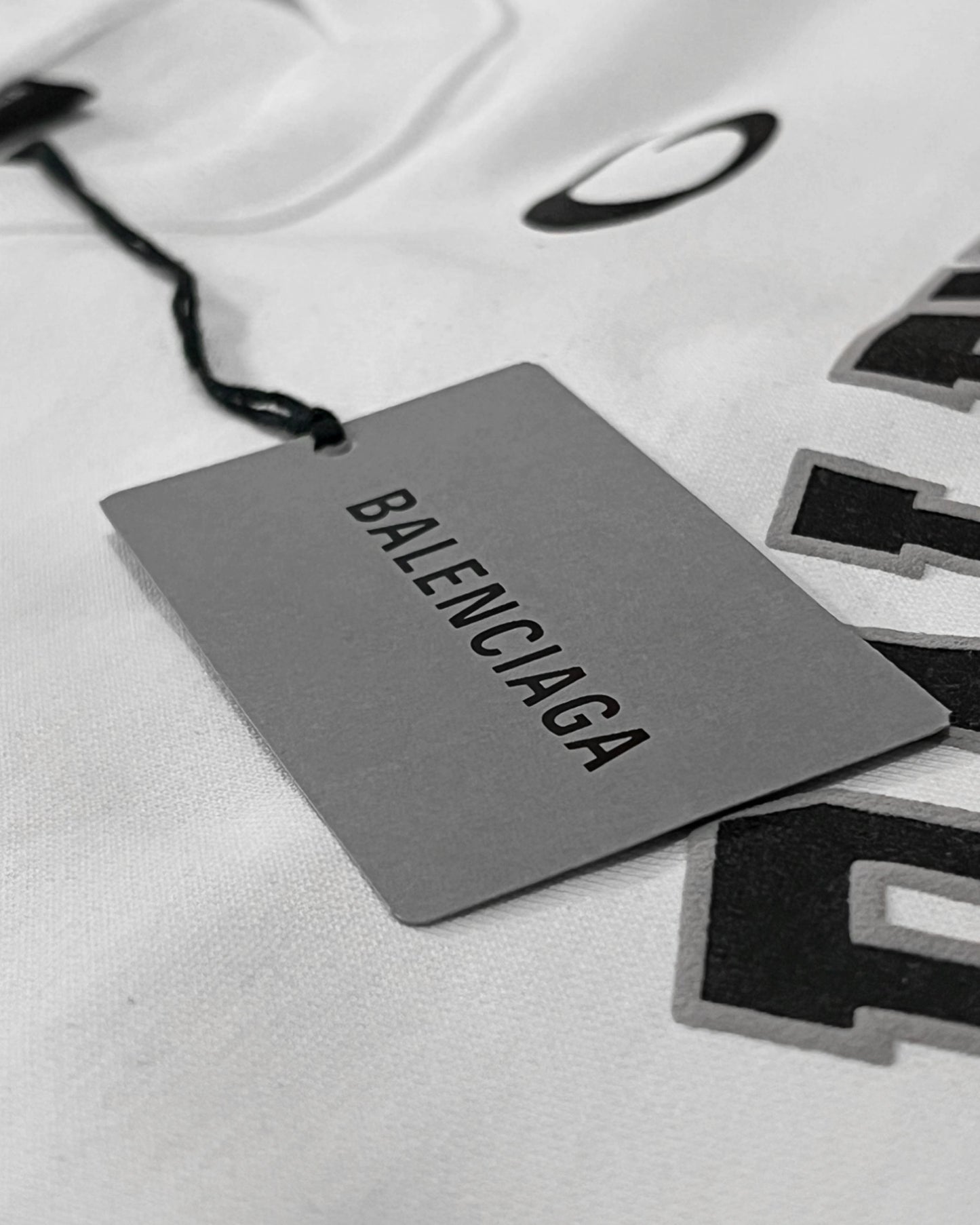 Balenciaga - 01 College Logo Sweatshirt - White