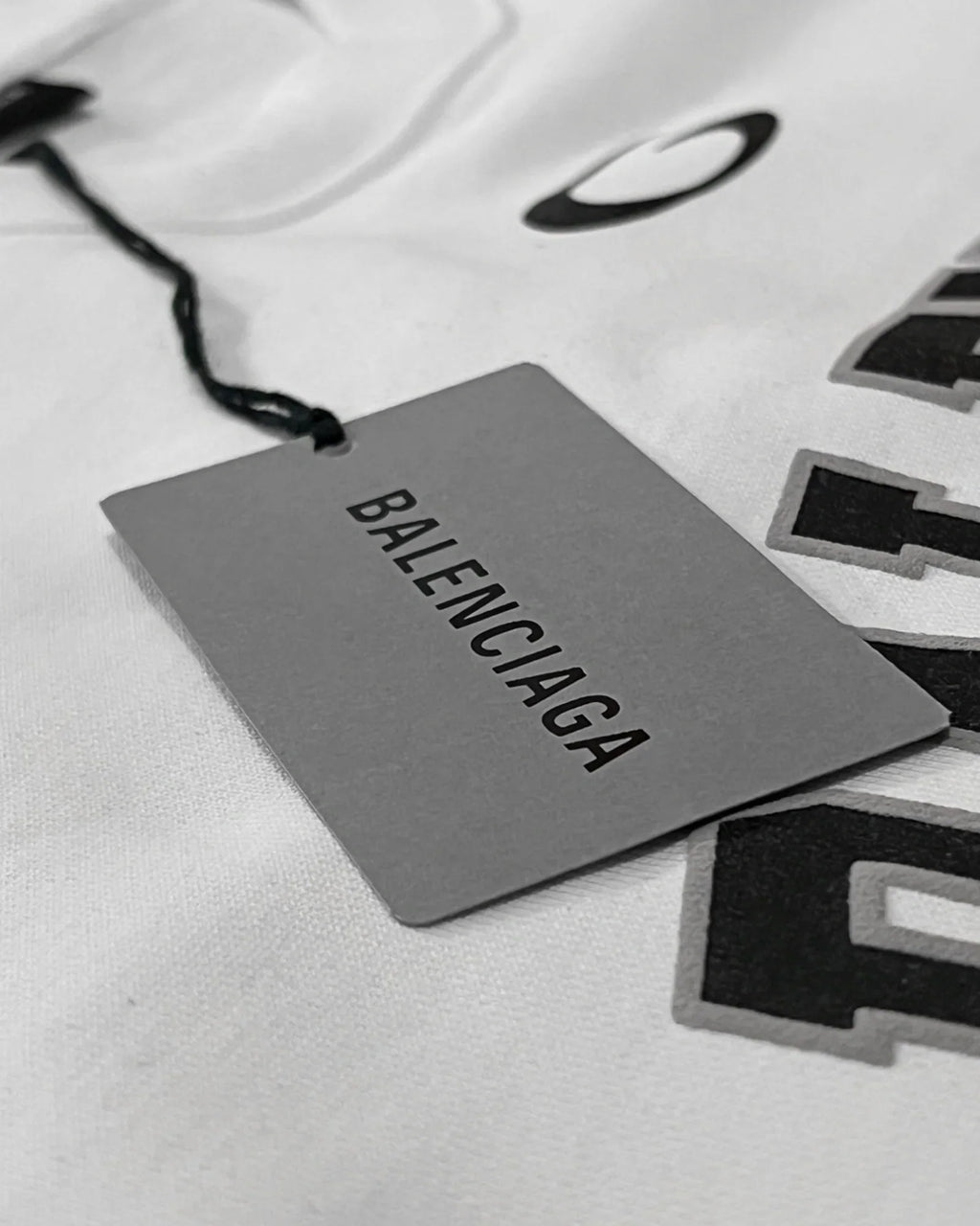 Balenciaga - 01 College Logo Sweatshirt - White