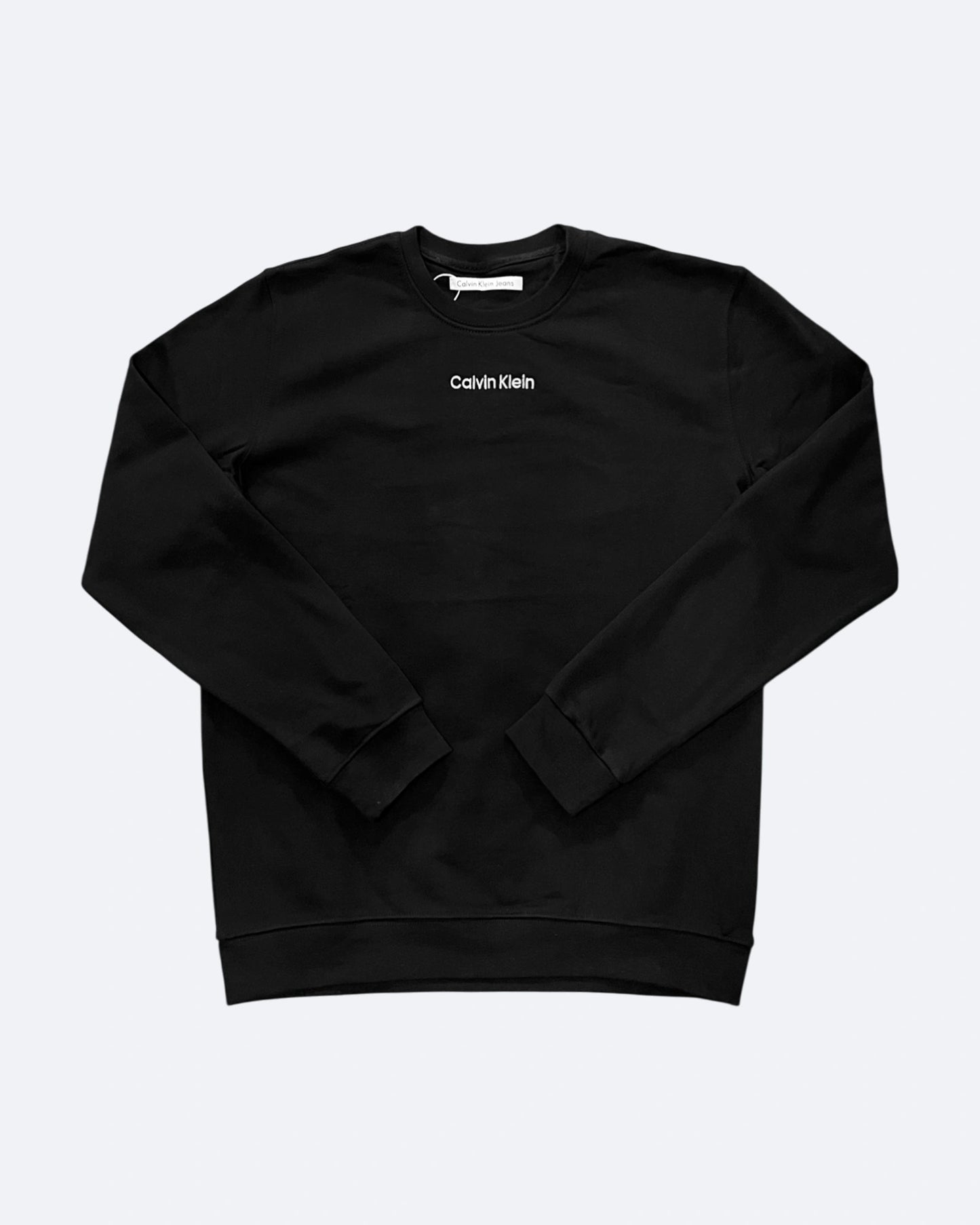 Calvin Klein - Logo Embroidery Sweatshirt - Black